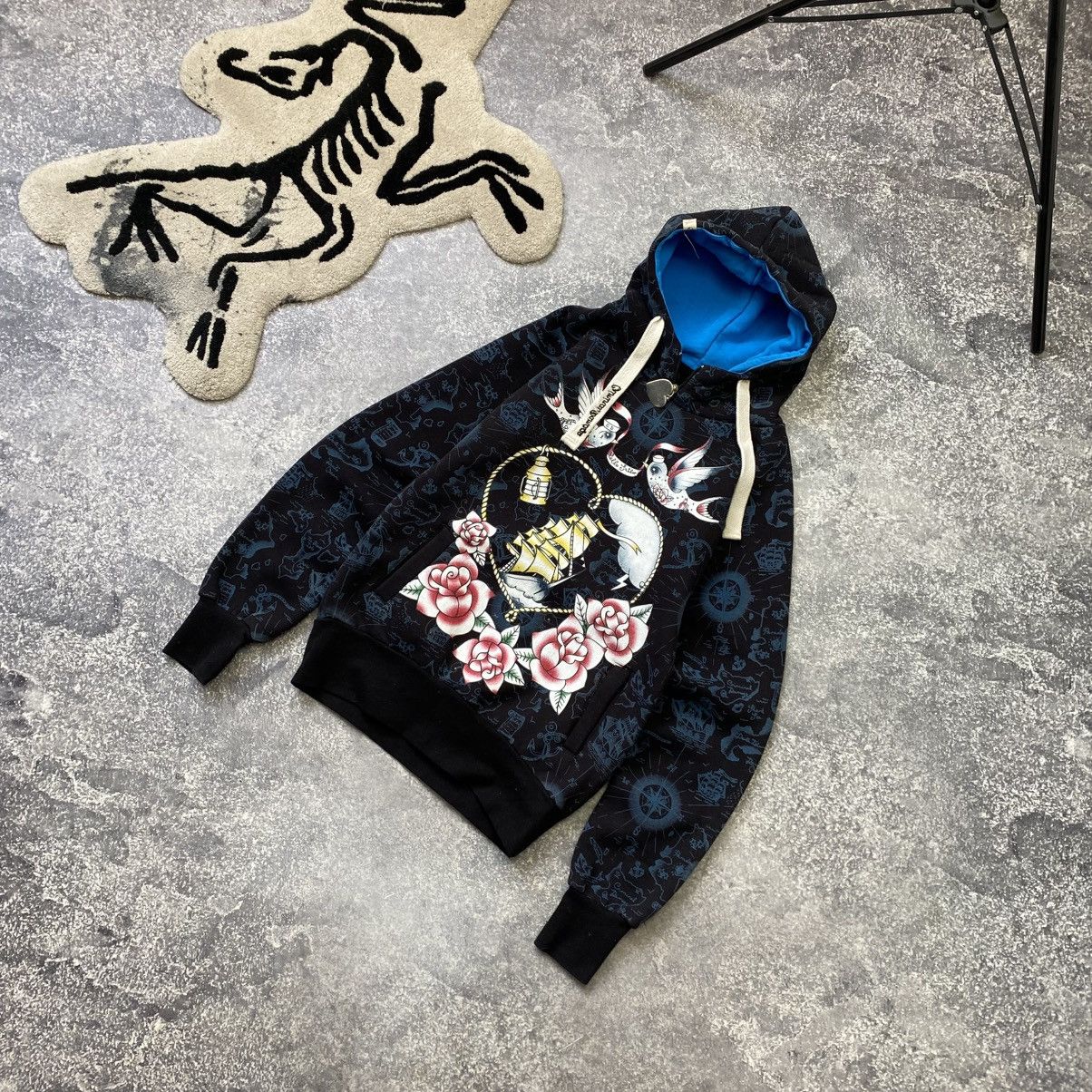 Criminal Damage Vintage Criminal Damage Ed hardy style y2k Japan hoodie Size M / US 6-8 / IT 42-44 - 1 Thumbnail