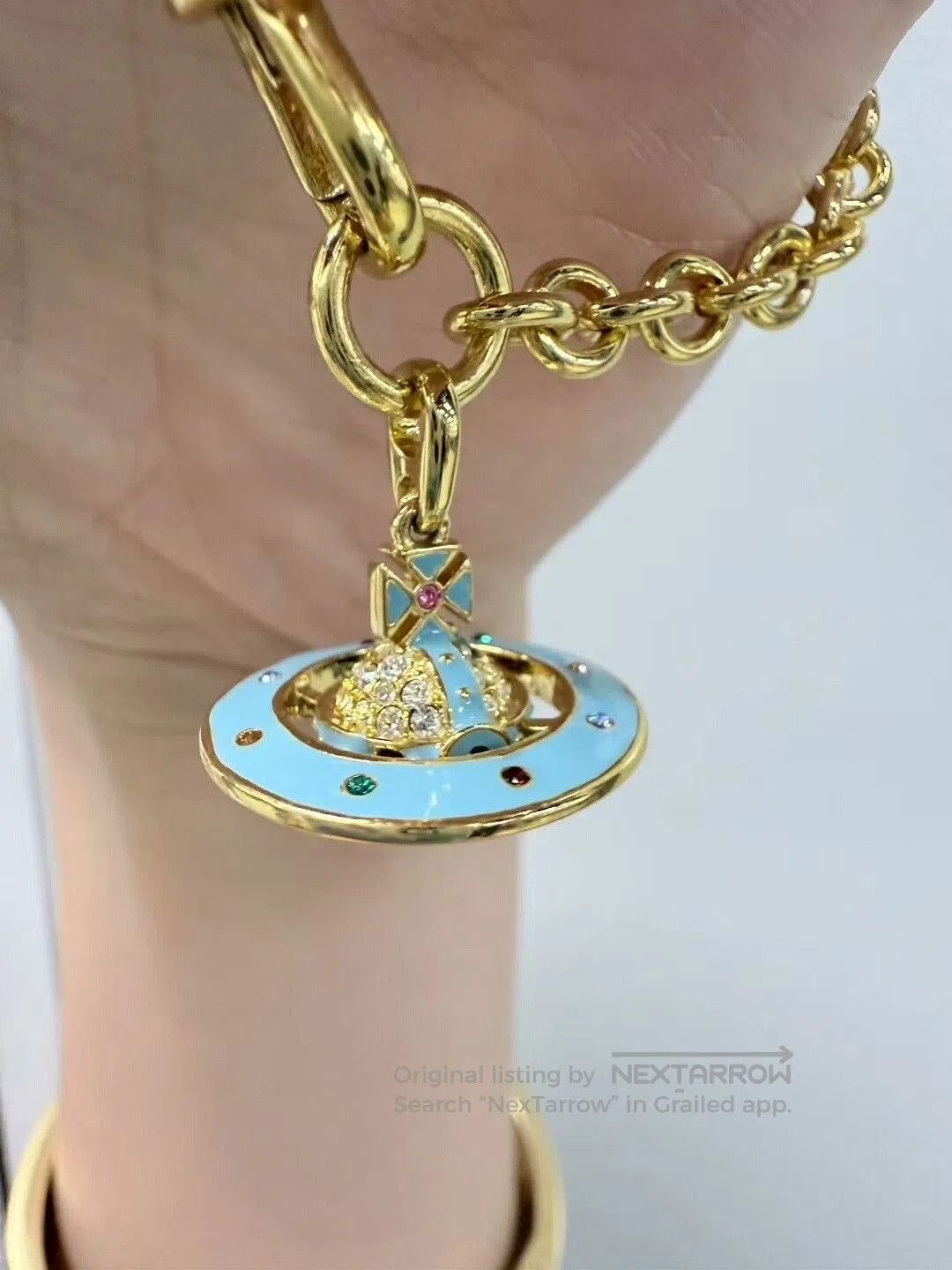 Vivienne Westwood Vivienne Westwood Saturn Bracelet. Size ONE SIZE - 2 Thumbnail
