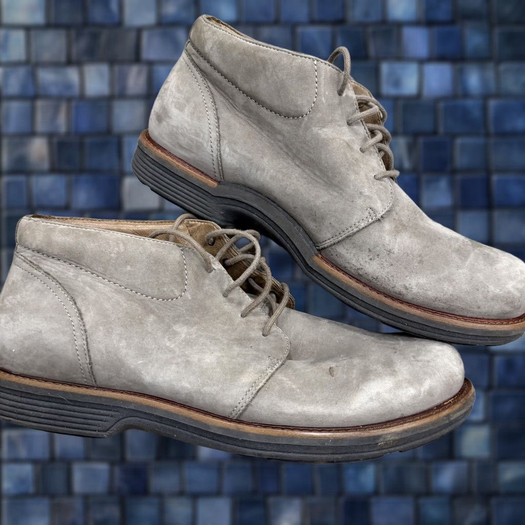 Dansko Dansko Jake Chukka Boots Sz 45/US 12 Nubuck Leather Taupe Comfort Mens Boots Size US 12 / EU 45 - 1 Thumbnail