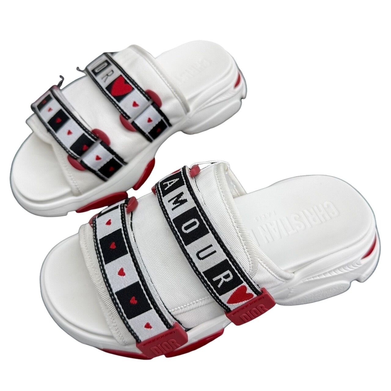 Dior Dior D-Wander Amour Slides Size 36 Size US 6 / IT 36 - 1 Thumbnail