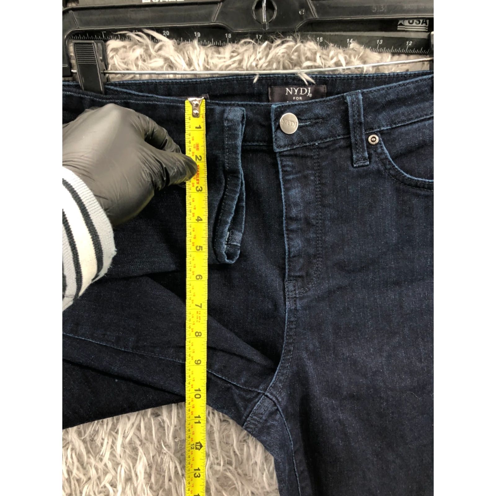 NYDJ NYDJ Skinny Jeans Size 8 Womens Medium Wash Blue Size 30" / US 8 / IT 44 - 4 Thumbnail