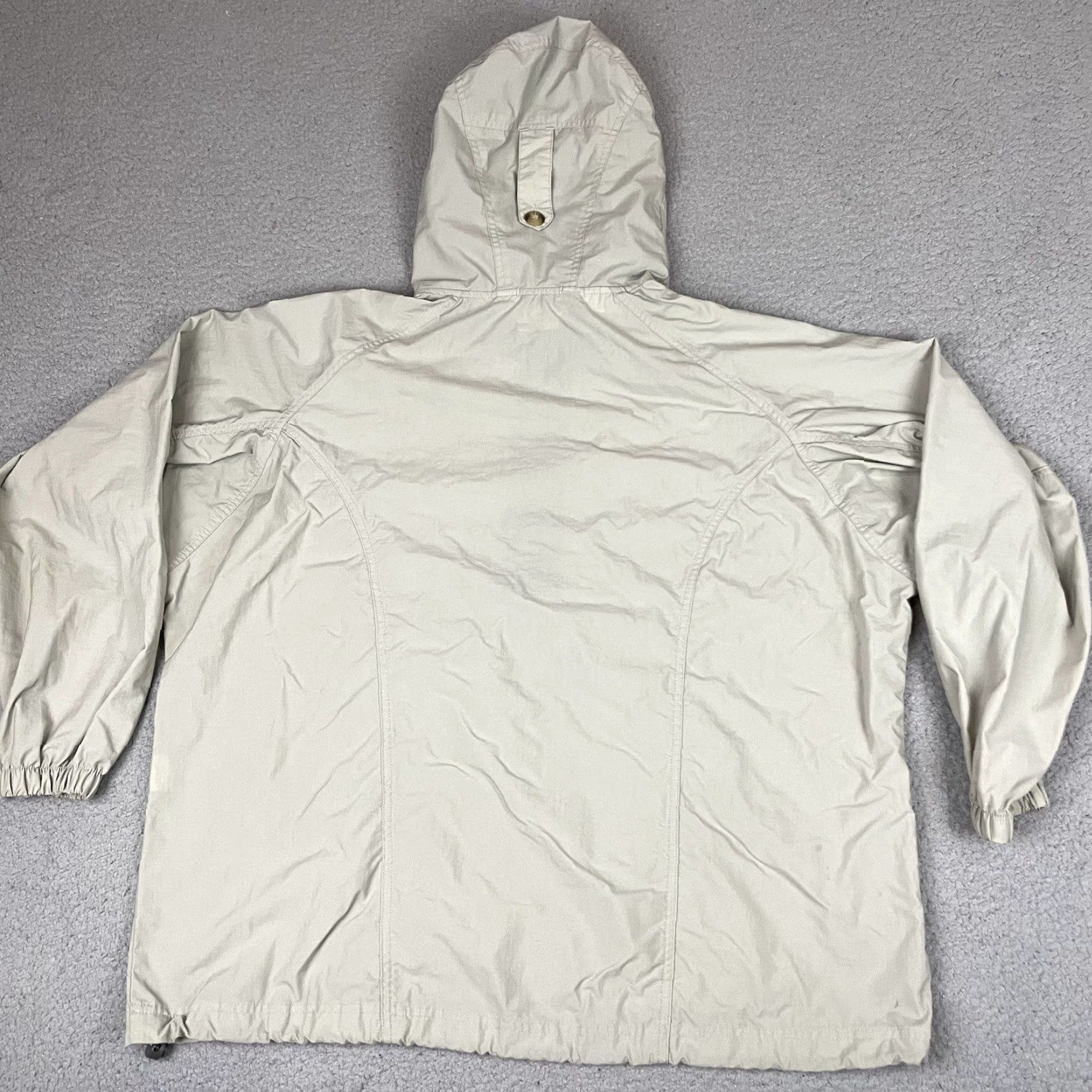 KangaROOS **Columbia Windbreaker Henley Pullover Womens Large Beige** User: **Columbia Windbreaker Henley Pullover Women's Large Beige** Size L / US 10 / IT 46 - 5 Thumbnail