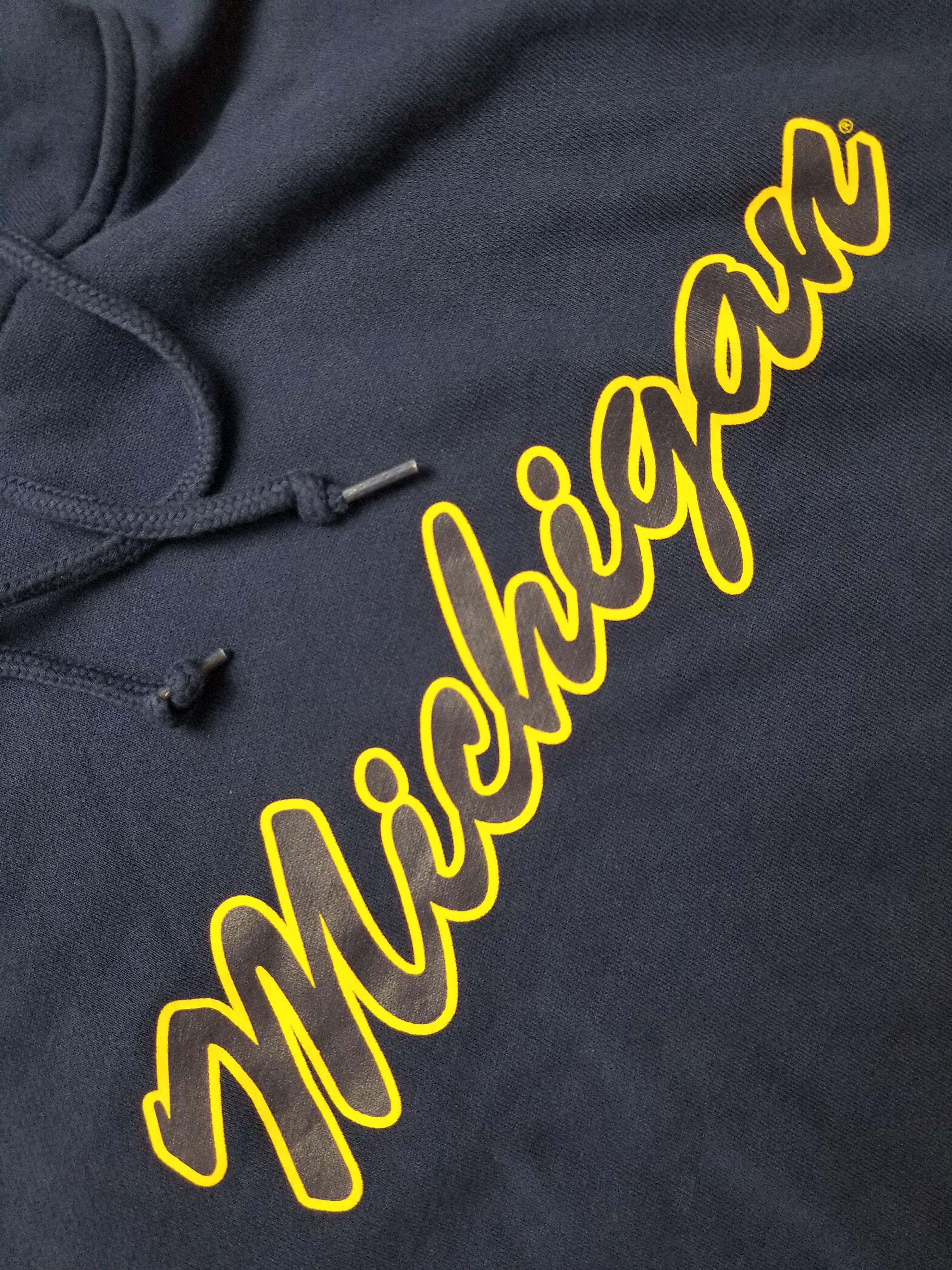 Mitchell & Ness Mitchell and Ness Hooded Short Sleeve Michigan Wolverines Size US M / EU 48-50 / 2 - 5 Thumbnail
