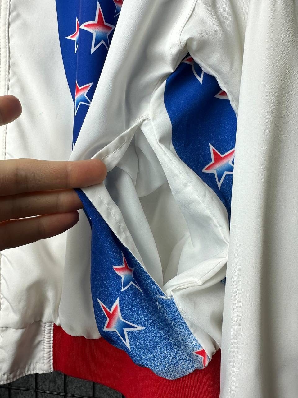 Champion Vintage 90s Champion NBA Philadelphia 76ers Stars Jacket Size US XL / EU 56 / 4 - 9 Thumbnail