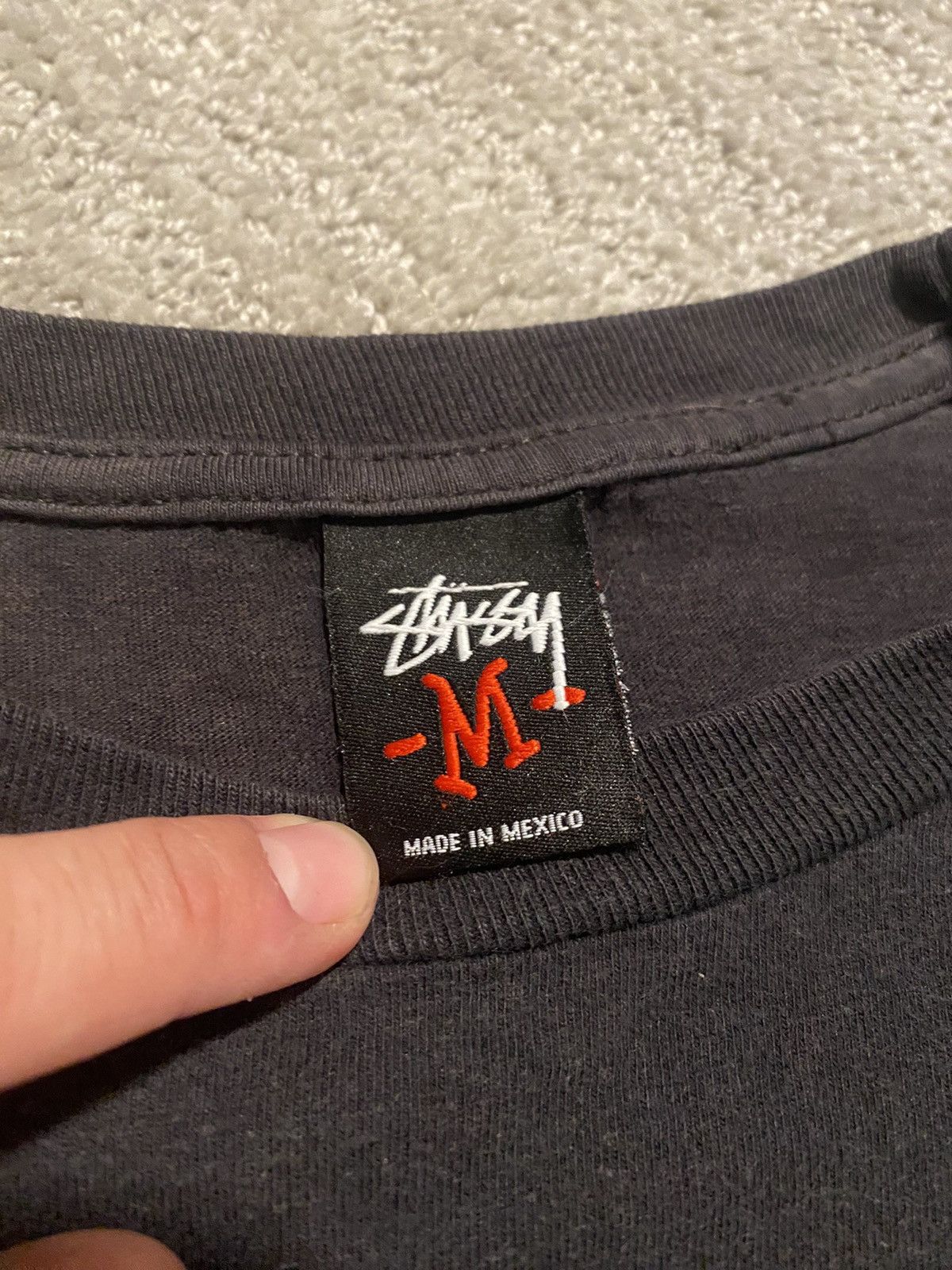 Stussy Stussy/ Japanese Earthquake Project Size US L / EU 52-54 / 3 - 2 Thumbnail
