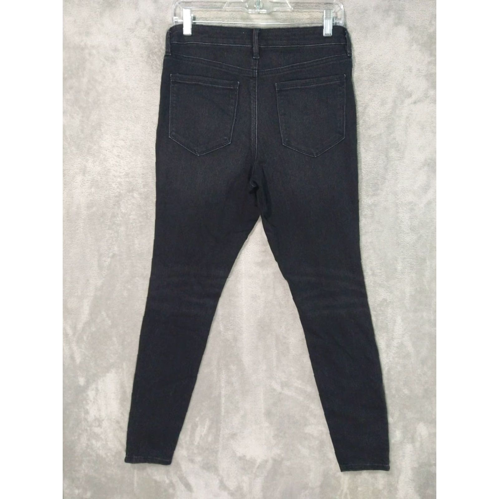 Athleta Athleta Jeans Womens 6 Black Sculptek Ultra Skinny Mid Rise Stretch Denim 5-Pocket Womens Jeans 90s? Size 28" / US 6 / IT 42 - 2 Thumbnail