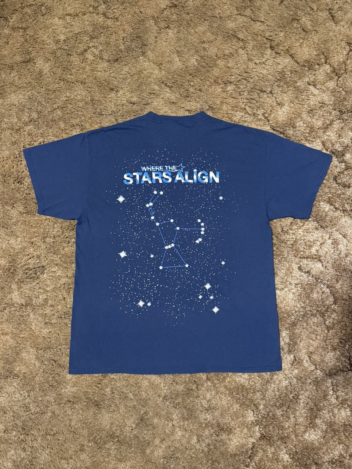 Vintage Vintage North Star Casino Stars T-Shirt Navy Blue XLarge Size US XL / EU 56 / 4 - 4 Thumbnail