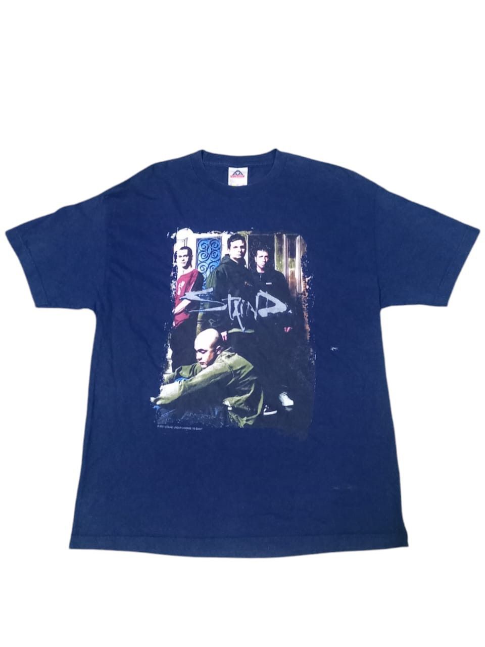 Band Tees Rare Vintage 2001 Straine Band Tee Size US XL / EU 56 / 4 - 1 Thumbnail