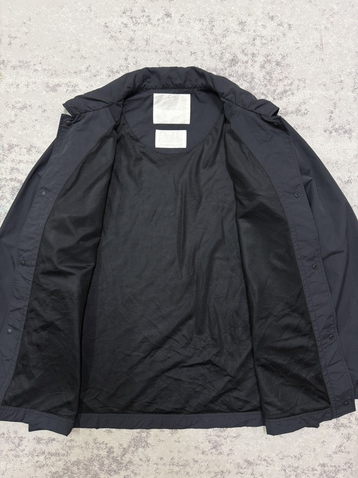 White Mountaineering WHITE MOUTAINEERING BACKHIT LOGO COACH JACKET Size US L / EU 52-54 / 3 - 6 Thumbnail