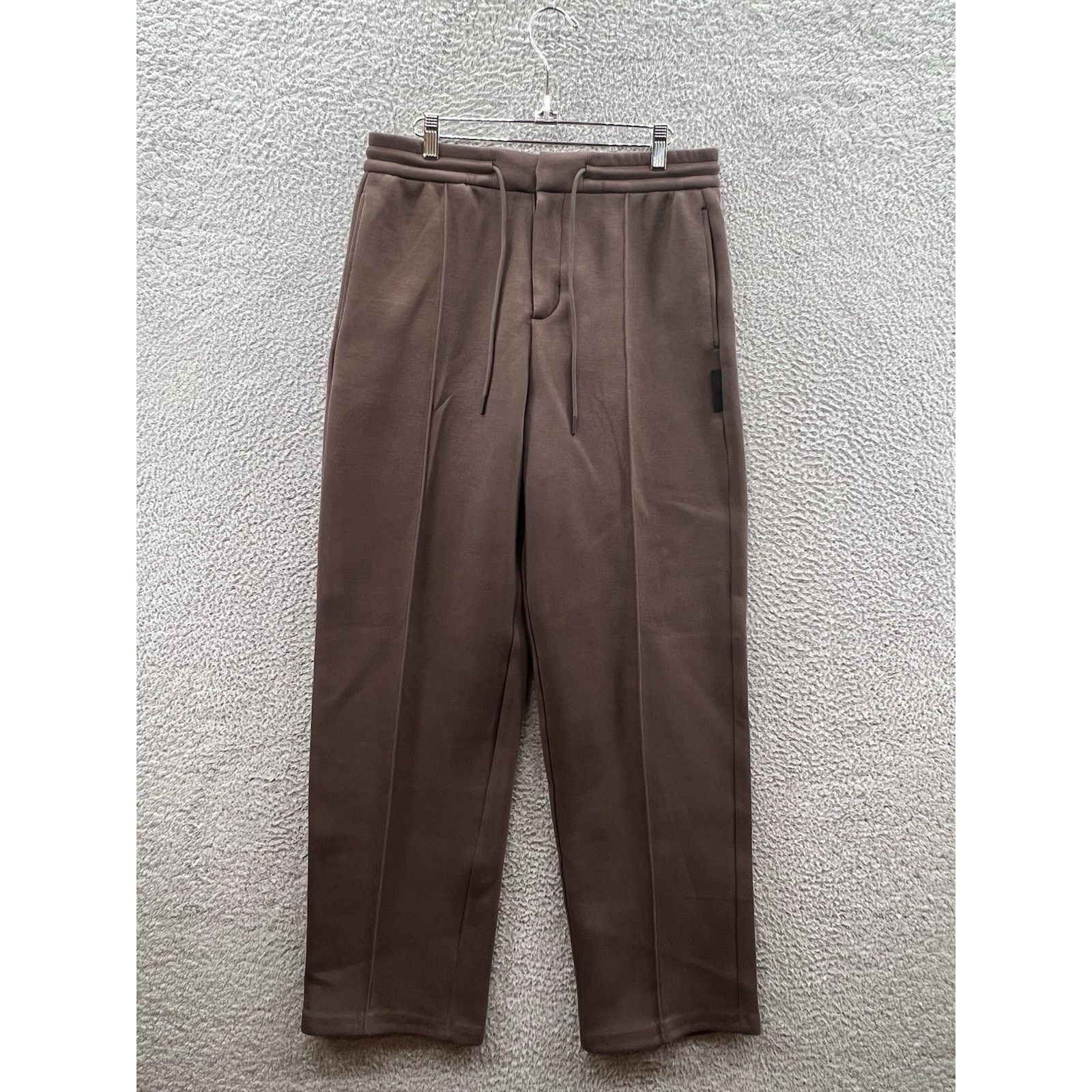 Nike Nike Tech Tailored Fleece Trousers Brown Sz Small FZ7583-237 Size US 32 / EU 48 - 1 Thumbnail
