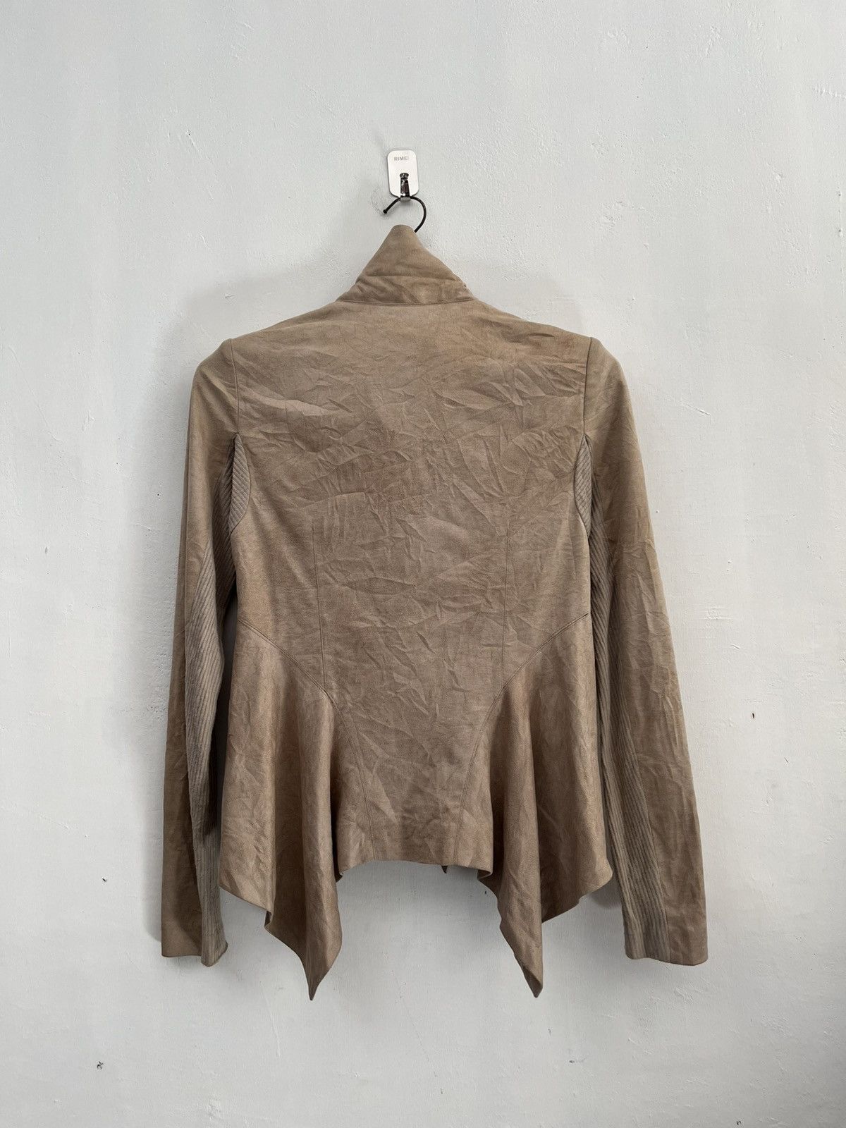 If Six Was Nine Japanese rick owens style shez waxed jacket Size US S / EU 44-46 / 1 - 3 Thumbnail