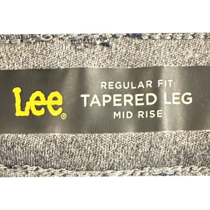 Lee Lee Ultra Lux Comfort Jogger Pants Women 18 Blue Taper Elastic Waist Pull On NEW Size 40" / US 18 - 3 Thumbnail