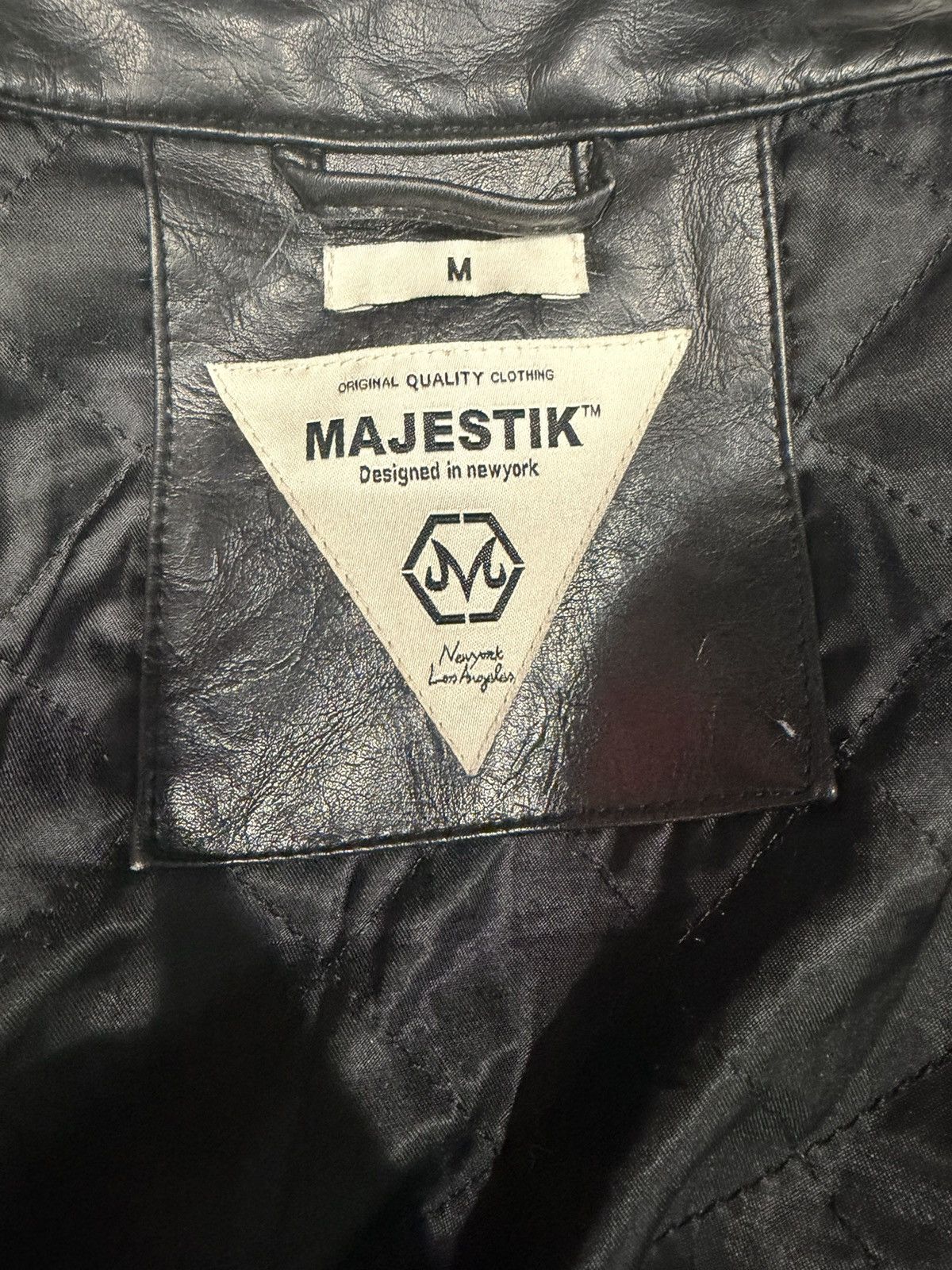 Other Black Leather Racing Jacket Size US M / EU 48-50 / 2 - 4 Thumbnail