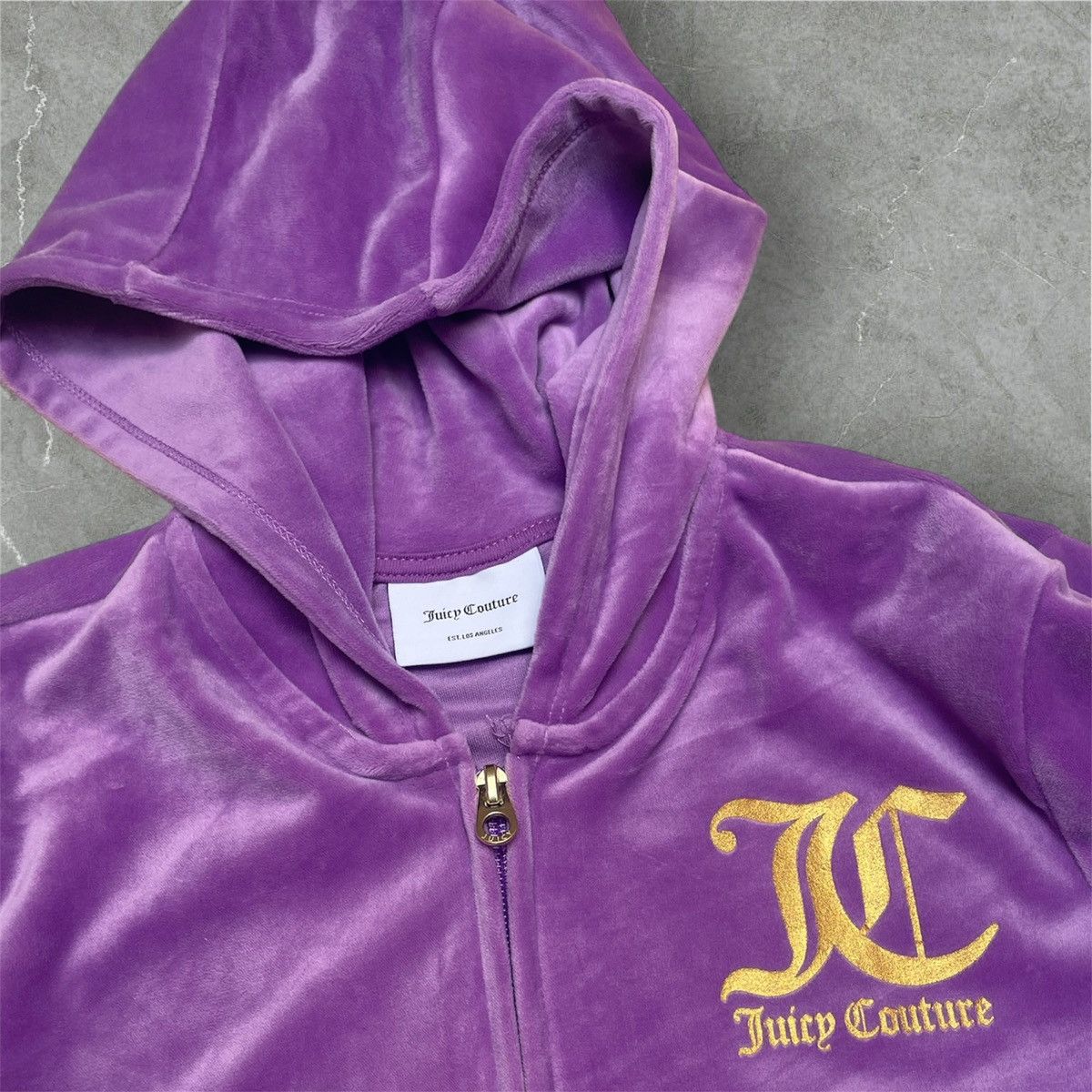 Juicy Couture Juicy Couture big logo designer fashion archive zip hoodie Size S / US 4 / IT 40 - 3 Thumbnail
