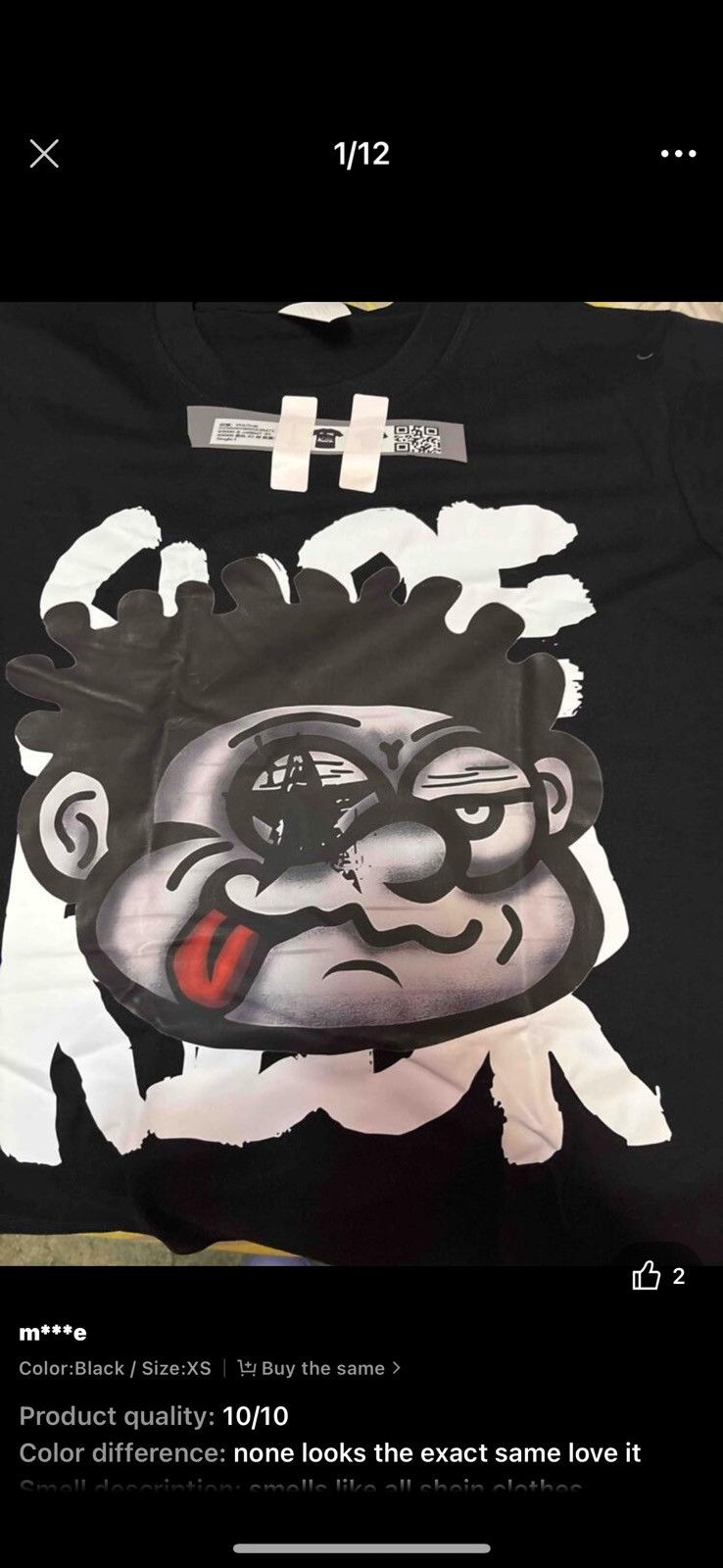 Other Y2k Style 220 Pure Cotton T-Shirt Size US S / EU 44-46 / 1 - 5 Thumbnail