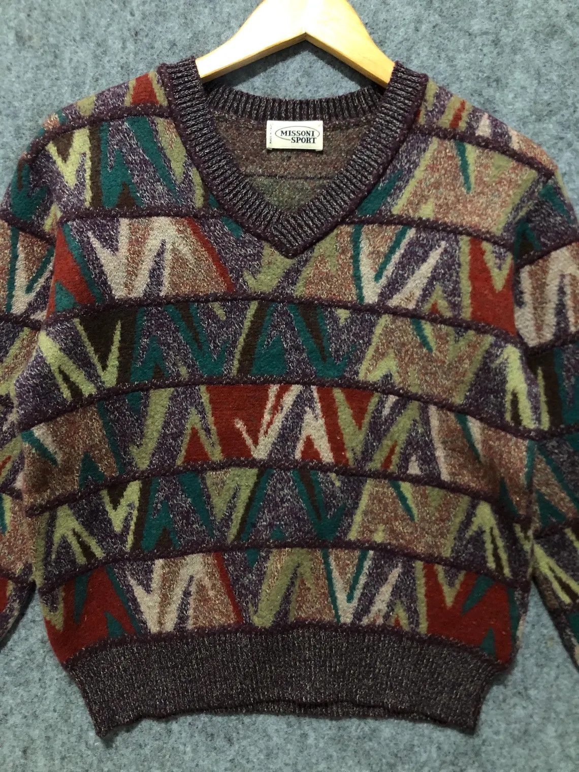 Missoni Vintage Missoni Knit Sweater Size US M / EU 48-50 / 2 - 2 Thumbnail
