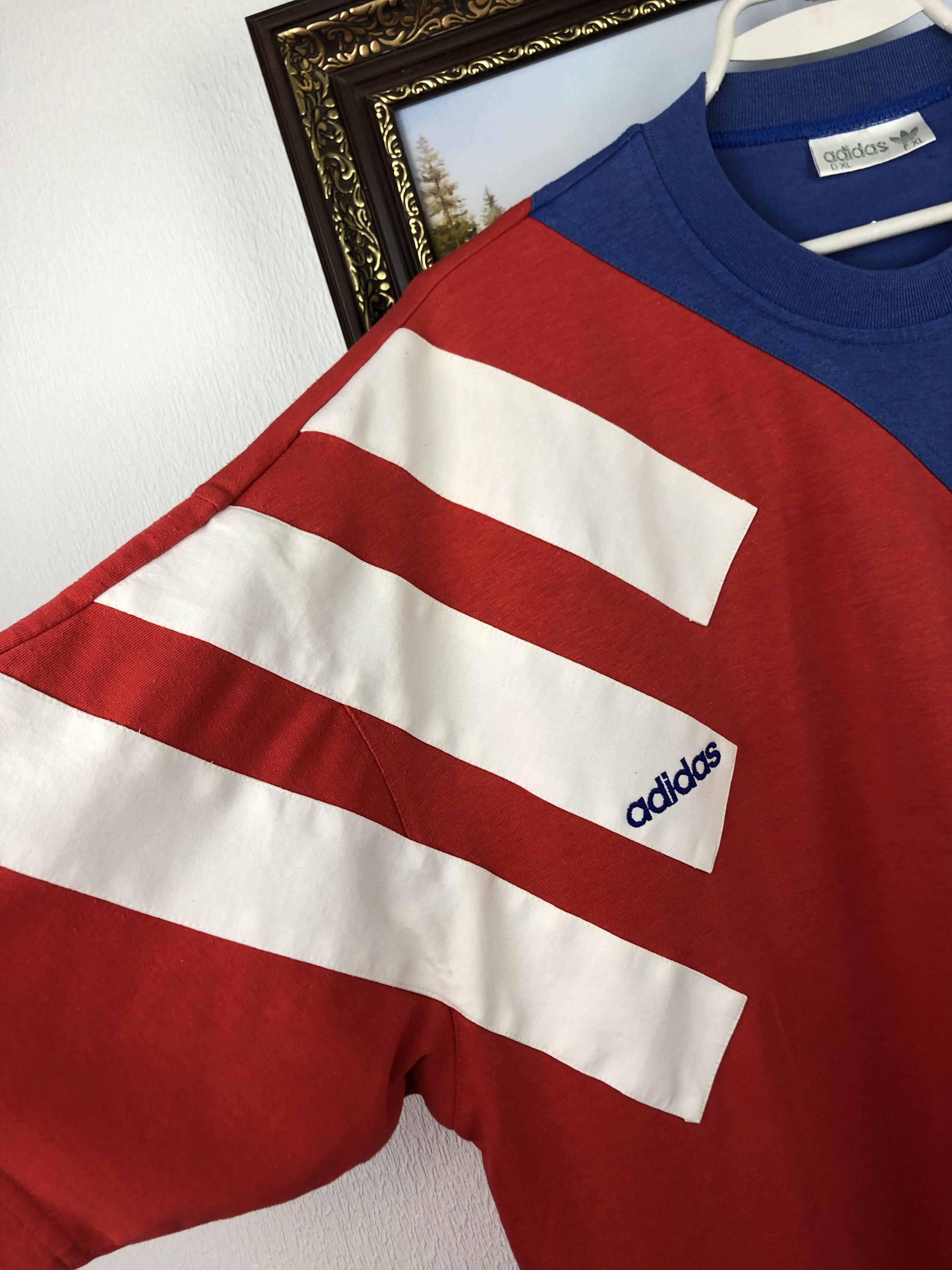 Adidas Vintage 90's Bayern Munich Football Shirt Soccer Jersey Size US XL / EU 56 / 4 - 5 Thumbnail