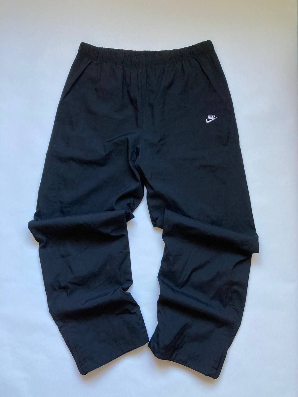 Nike × Vintage Vintage Nike Track Pants Nylon Drill Y2K Style Size US 36 / EU 52 - 2 Thumbnail