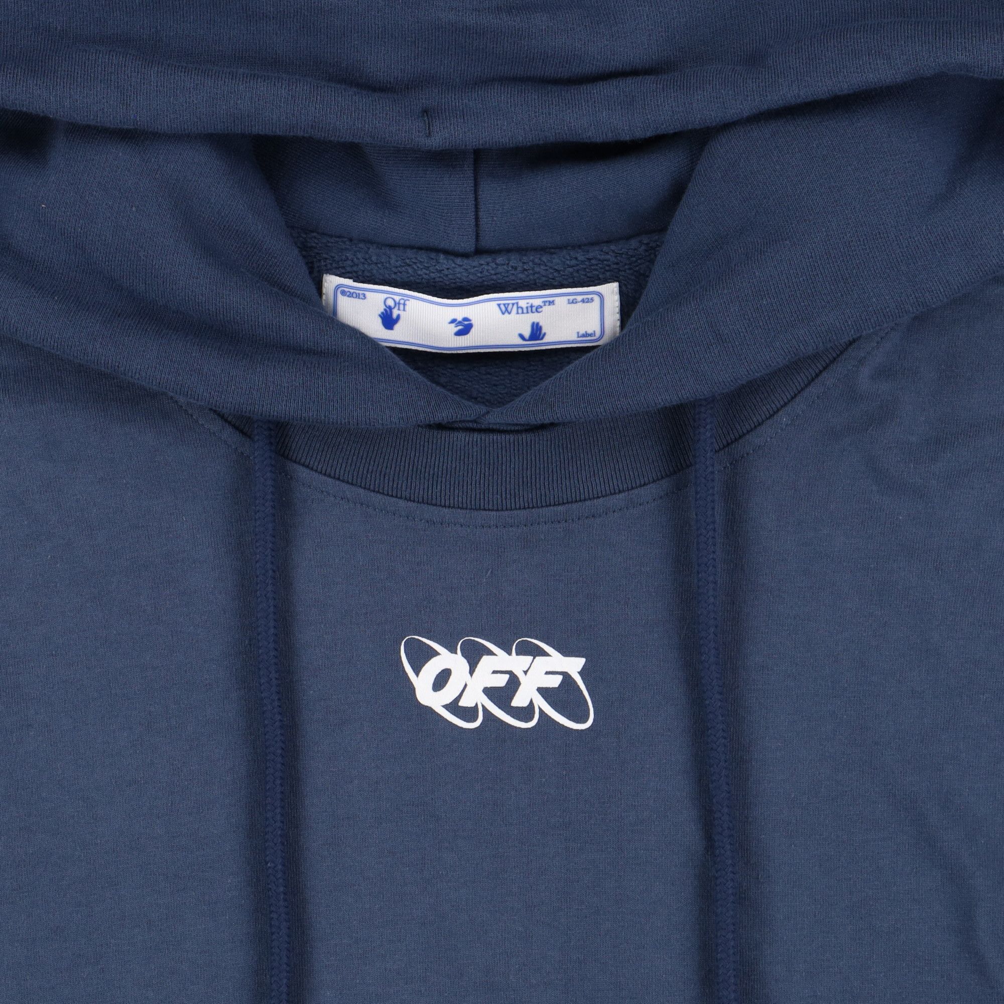 Off-White Blue Mirko First Oversized Layered Tee Hoodie Size US M / EU 48-50 / 2 - 5 Thumbnail