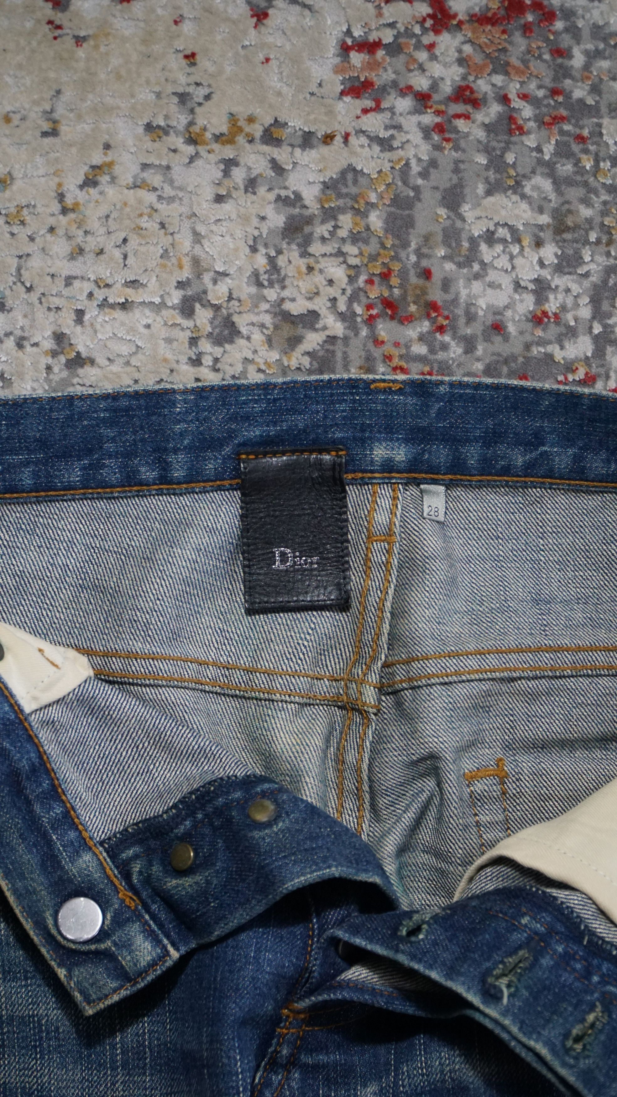 Dior Dior Homme Ss10 Clawmark denim by Kris Van Assche Size US 28 / EU 44 - 5 Thumbnail