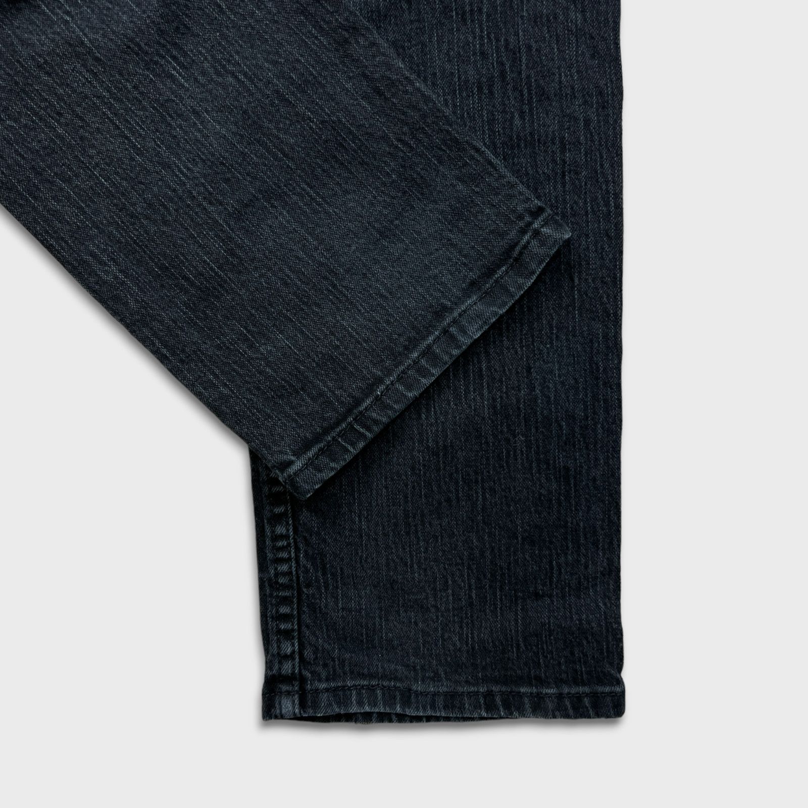 Levi's × Vintage Levi's Jeans 36x32 Black Straight Leg American Denim Pants Size US 36 / EU 52 - 7 Thumbnail