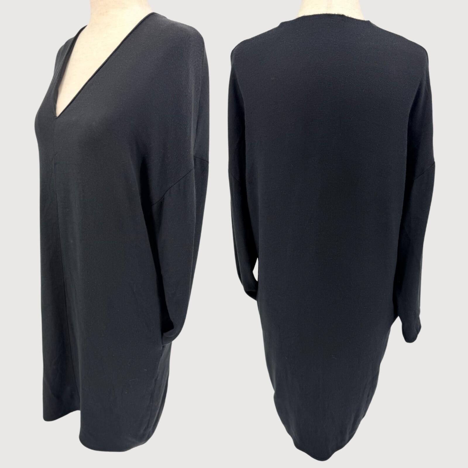 Vince Vince Coastal Sheath Dress Black V Neck S Size S / US 4 / IT 40 - 3 Thumbnail