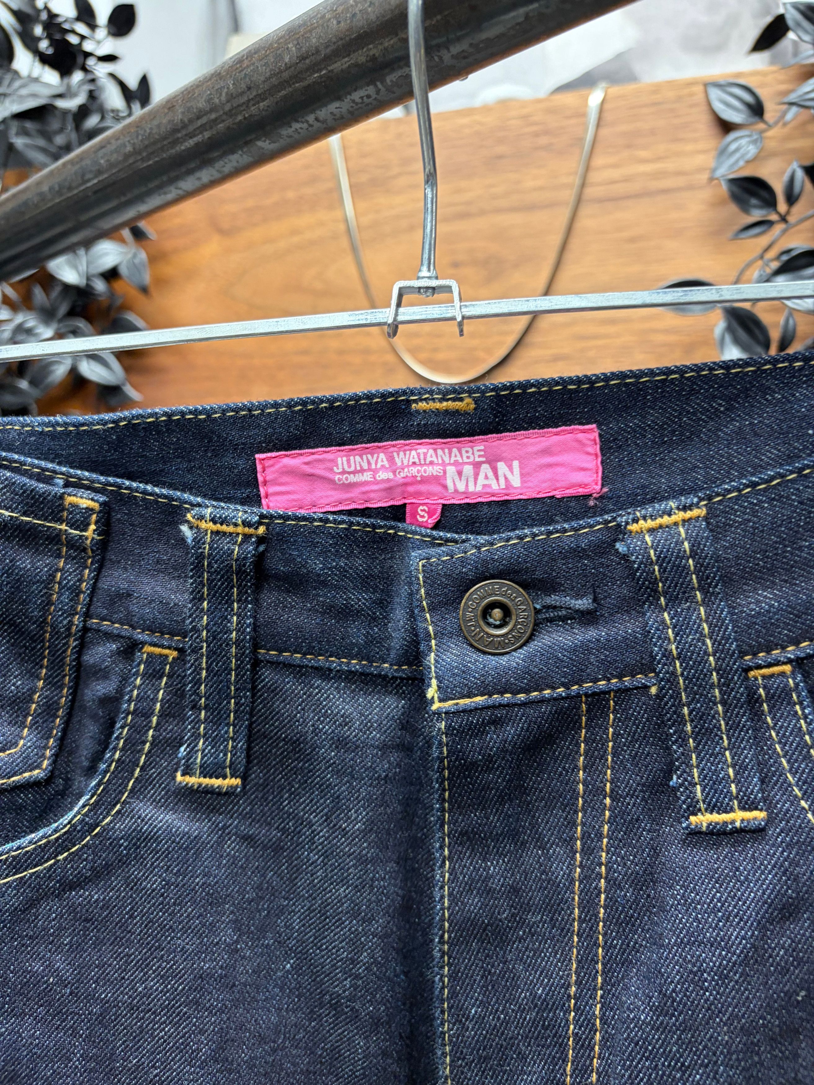 Junya Watanabe 2011 Junya Watanabe Reconstructed Patchwork Raw Blue Bootcut Denim Size US 28 / EU 44 - 3 Thumbnail