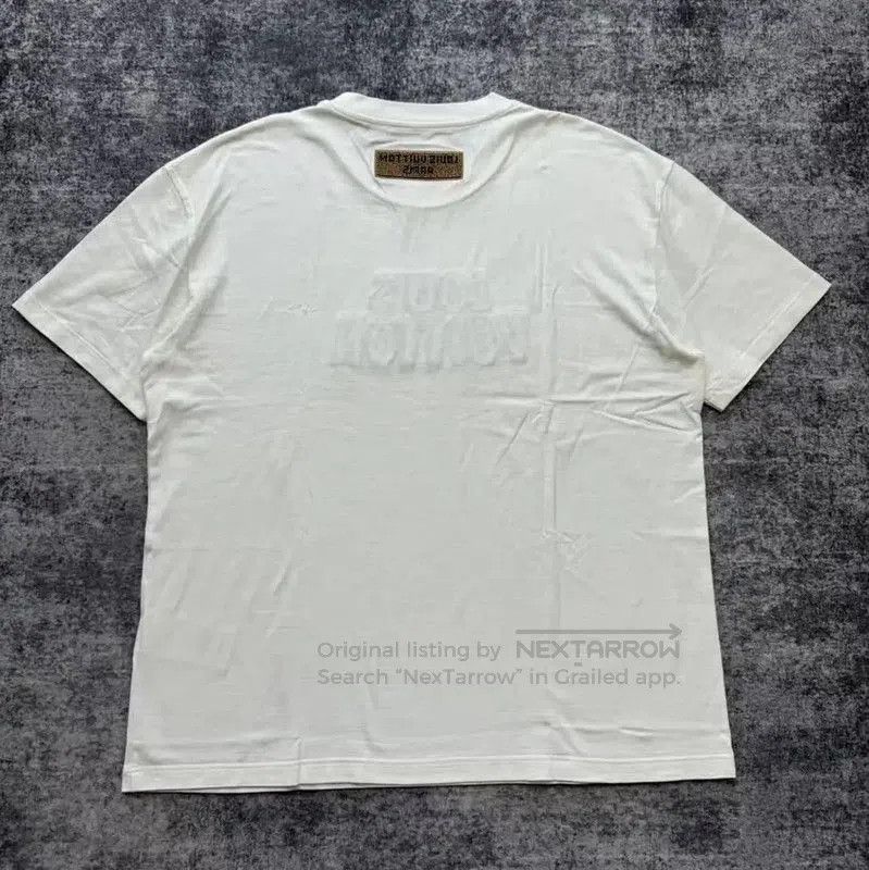 Louis Vuitton Louis Vuitton White Cotton T. Size L / US 10 / IT 46 - 2 Thumbnail