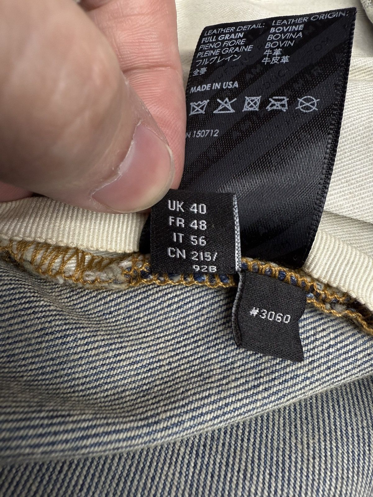Amiri Amiri MX1 Jeans Clay Indigo Size 40 Size US 40 / EU 56 - 17 Thumbnail
