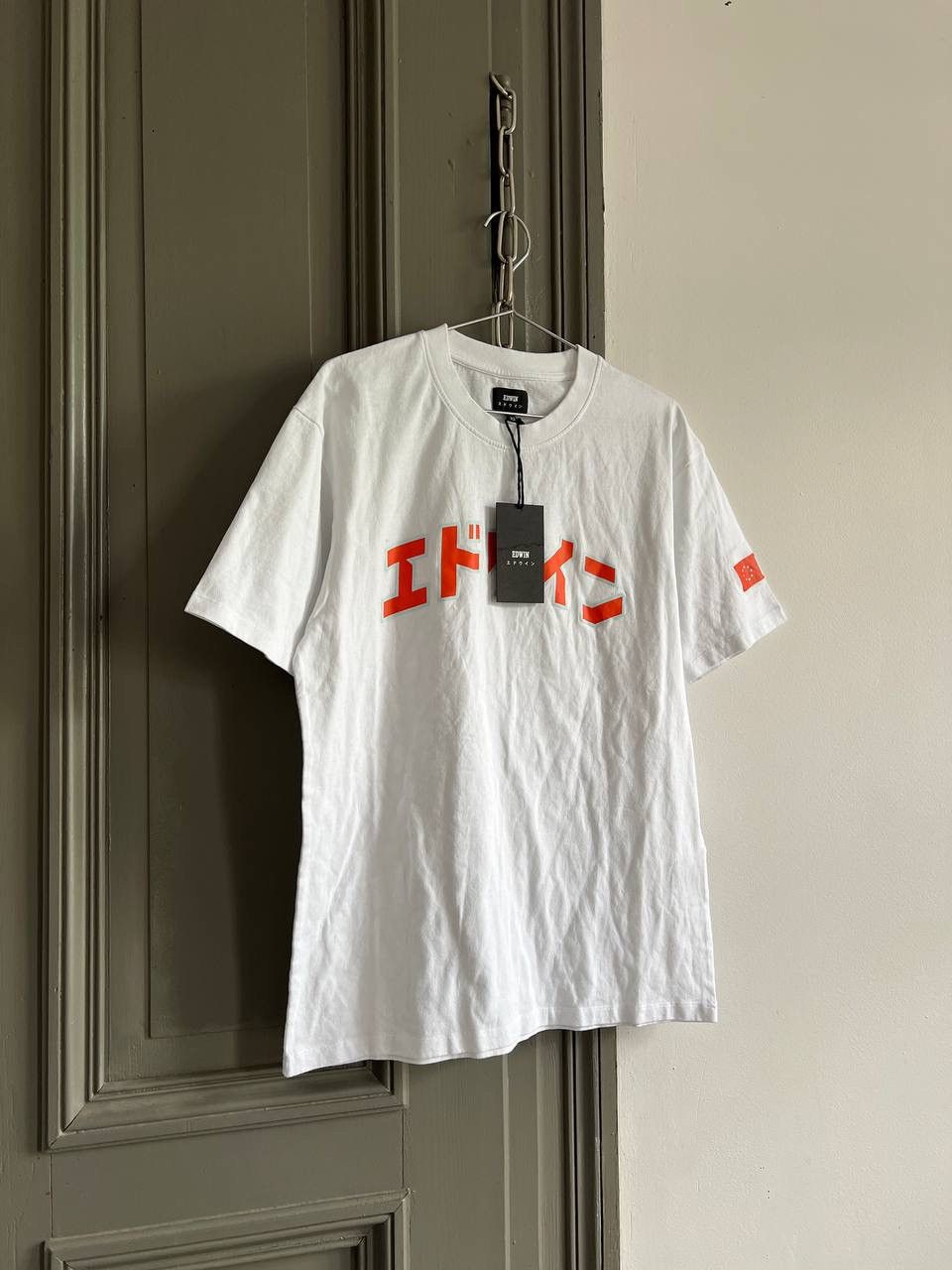 Edwin × Japanese Brand Edwin Katakana Retro TS Japan T-Shirt Size US M / EU 48-50 / 2 - 1 Thumbnail