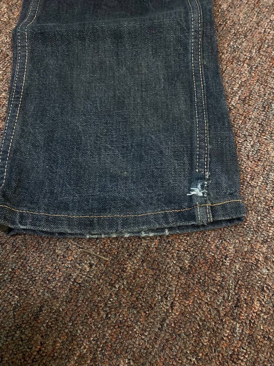 vintage joe mccoy bushpants distressed denim nice design