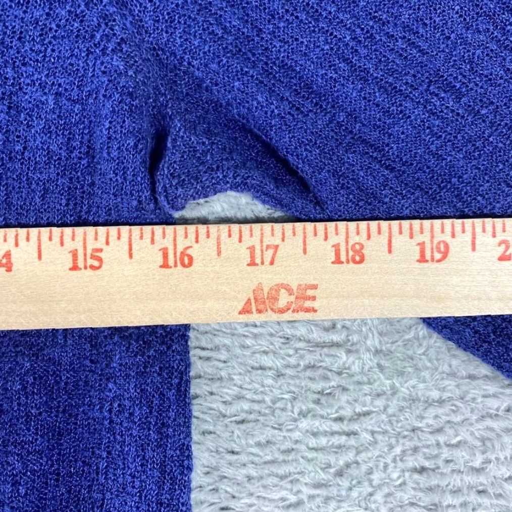 Eileen Fisher Eileen Fisher Tunic Blouse Blue Long Sleeve Lightweight Knit Women's XXS 2XS Bohemian Shirt Size XXS / US 00 / IT 34 - 4 Thumbnail