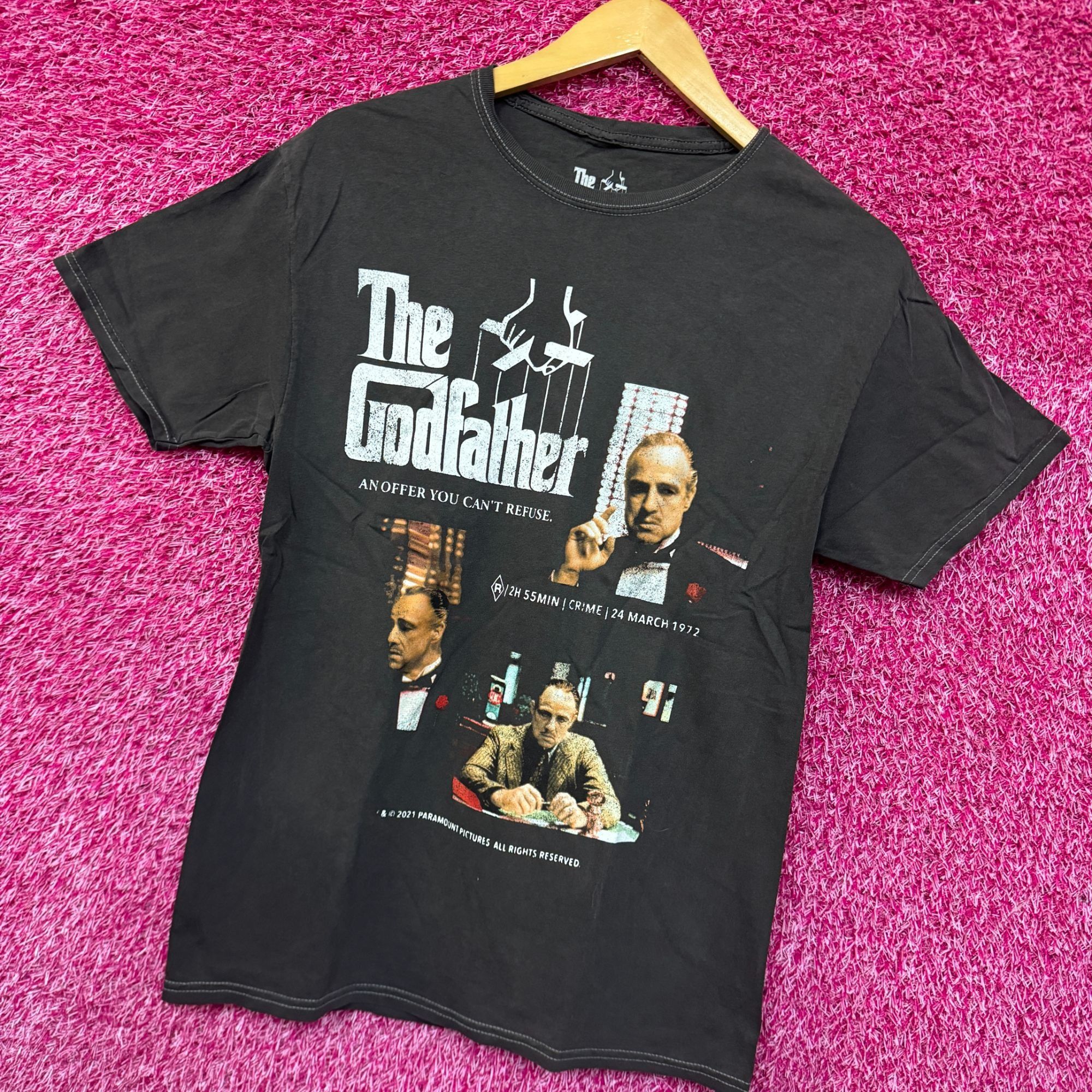 Other The Godfather An Offer You Cant Refuse 1972 Movie Tee S/M Size US M / EU 48-50 / 2 - 3 Thumbnail