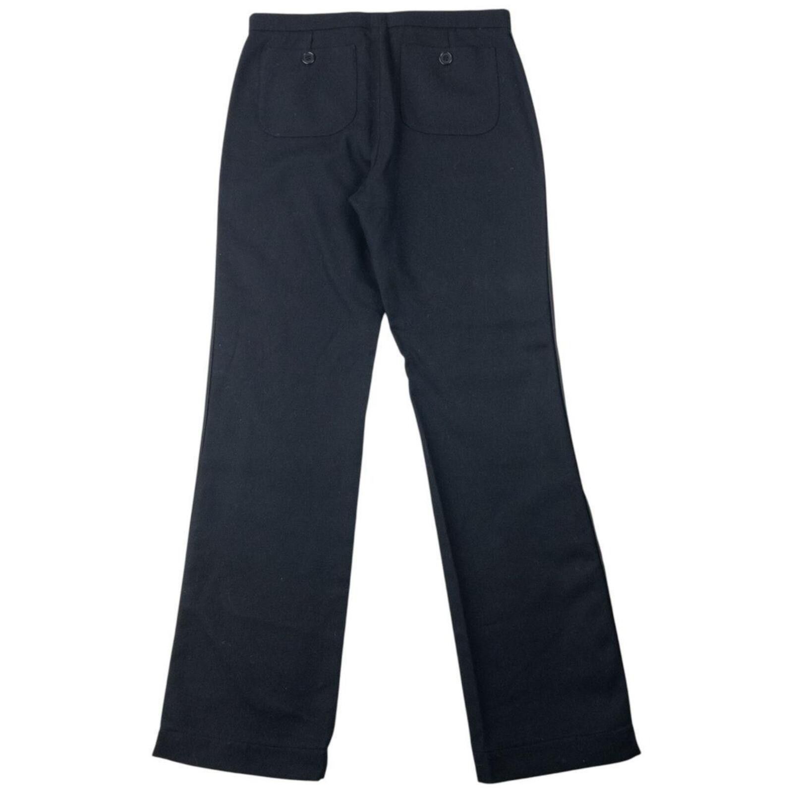 Prada Vintage 2000s Prada Sport Zip Cuff Wool Trousers Size W31 Size US 31 - 2 Thumbnail