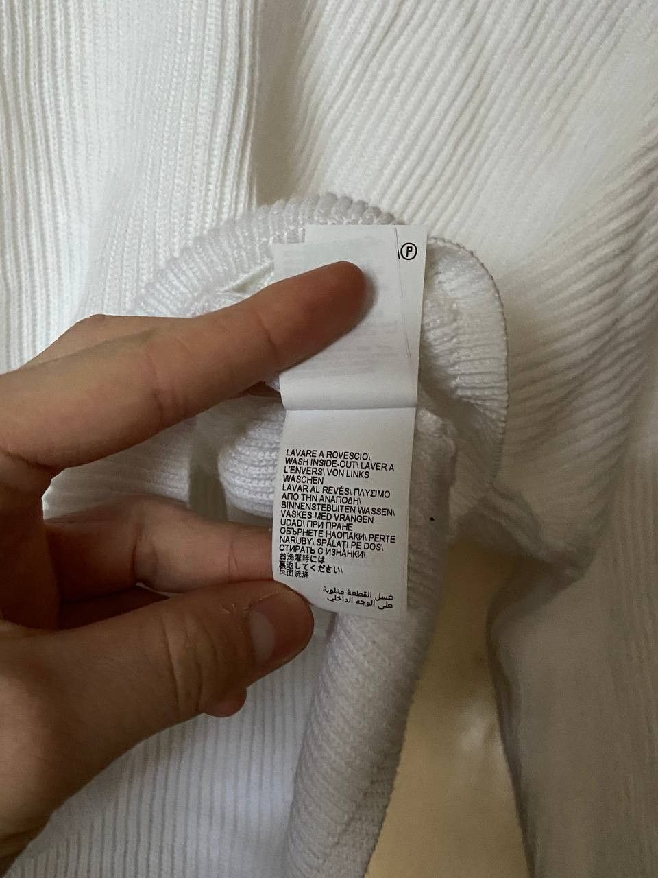 Brunello Cucinelli Brunello Cucinelli White Ribbed Hooded Sweater Size M / US 6-8 / IT 42-44 - 5 Thumbnail