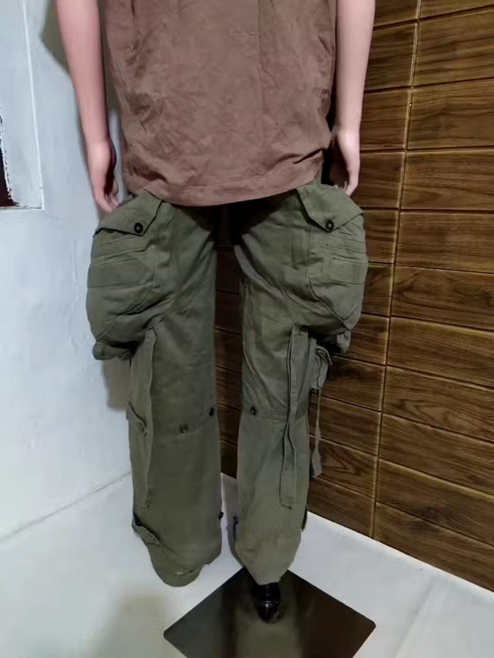 Japanese Brand GGD Multipocket Gas Mask Tactical Cargo Bondage Pants Size US 30 / EU 46 - 7 Thumbnail