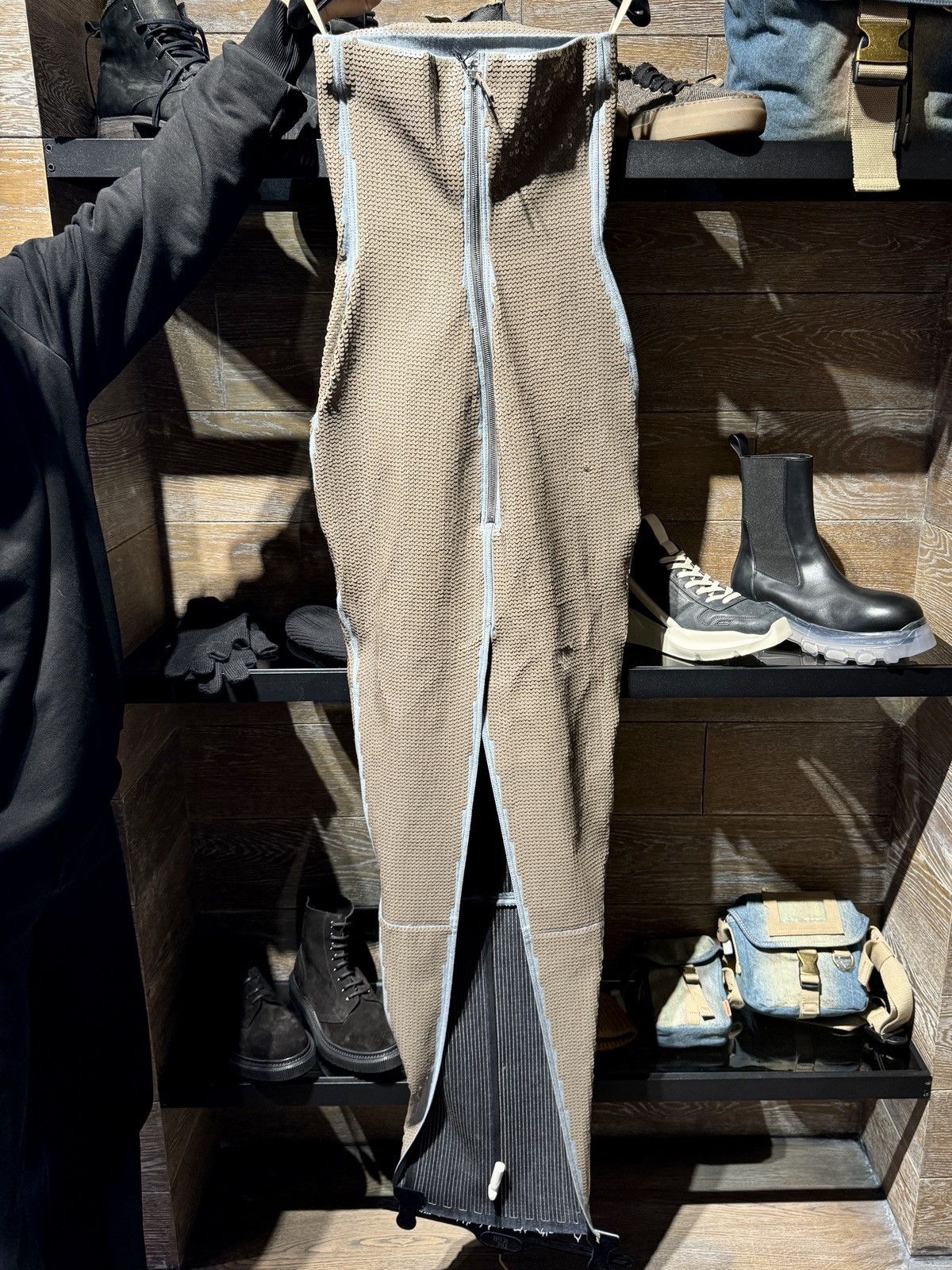 Rick Owens Last Size Rick Owens Strapless Denim Sequined Dress Size S / US 4 / IT 40 - 5 Thumbnail