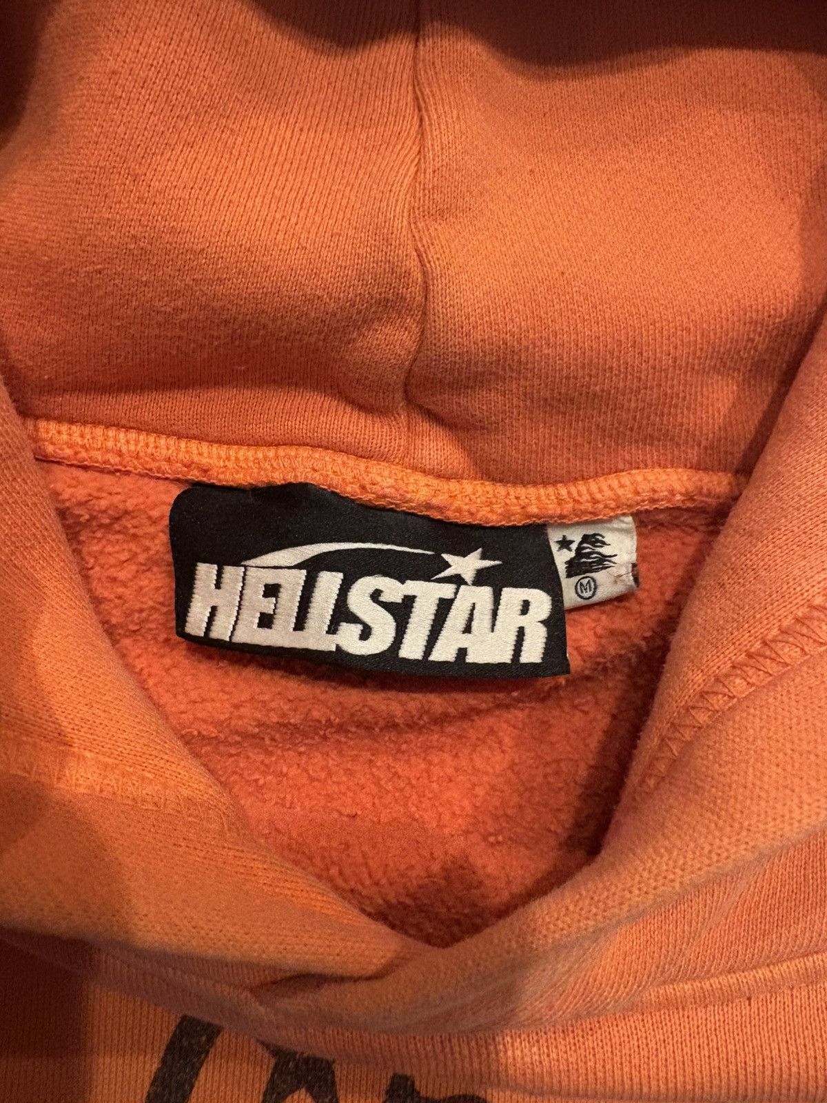 HELLSTAR Hellstar orange flame hoodie size medium Size US M / EU 48-50 / 2 - 3 Thumbnail