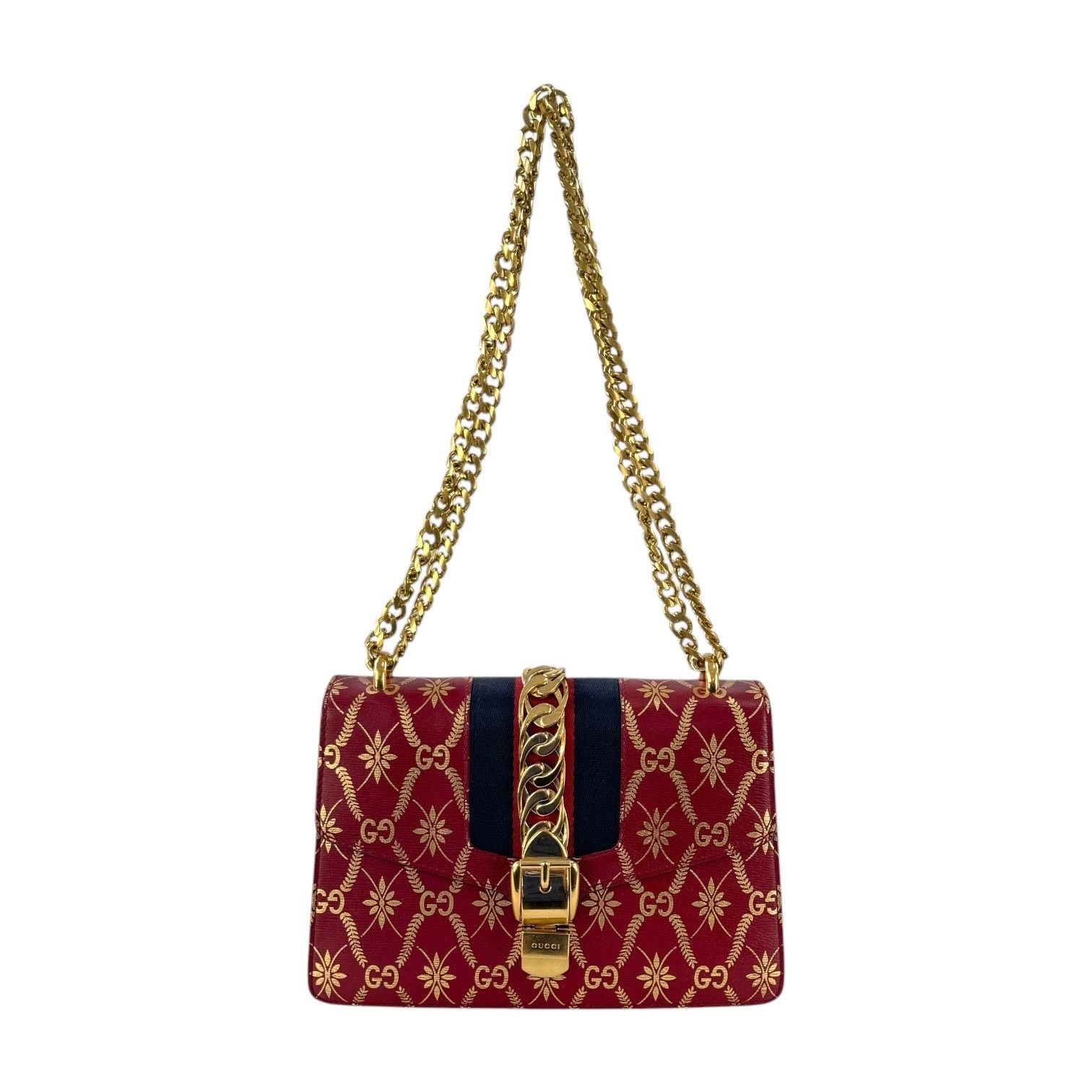 Gucci Gucci Sylvie Printed Shoulder Bag Size ONE SIZE - 1 Thumbnail