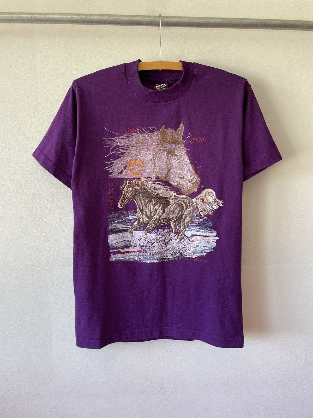 Other Vintage 90s Horses Animal Graphic tee Size US M / EU 48-50 / 2 - 1 Thumbnail