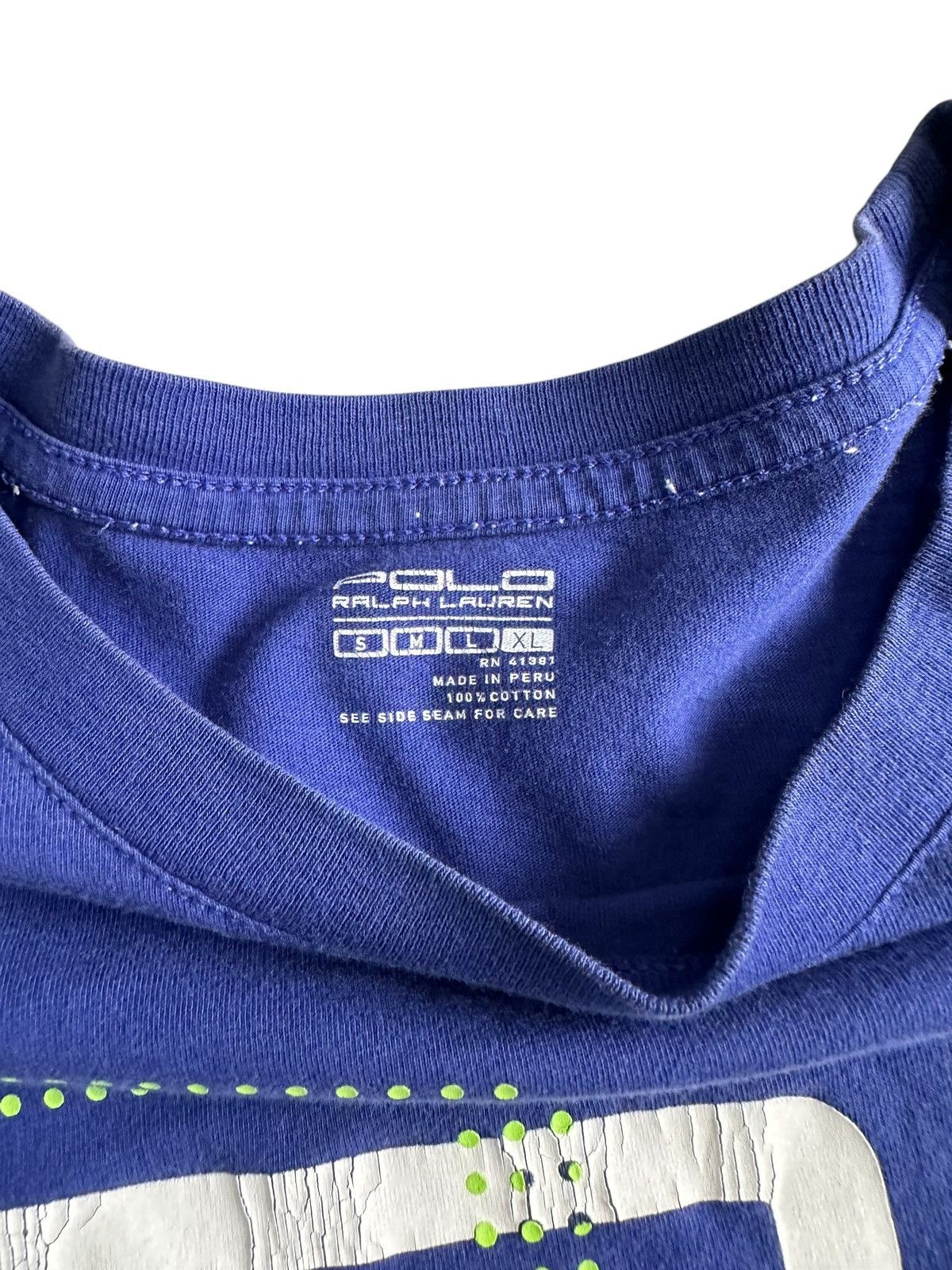 RRL Ralph Lauren VINTAGE RL Polo Ralph Lauren LONG SLEEVE TEE Size US M / EU 48-50 / 2 - 7 Thumbnail