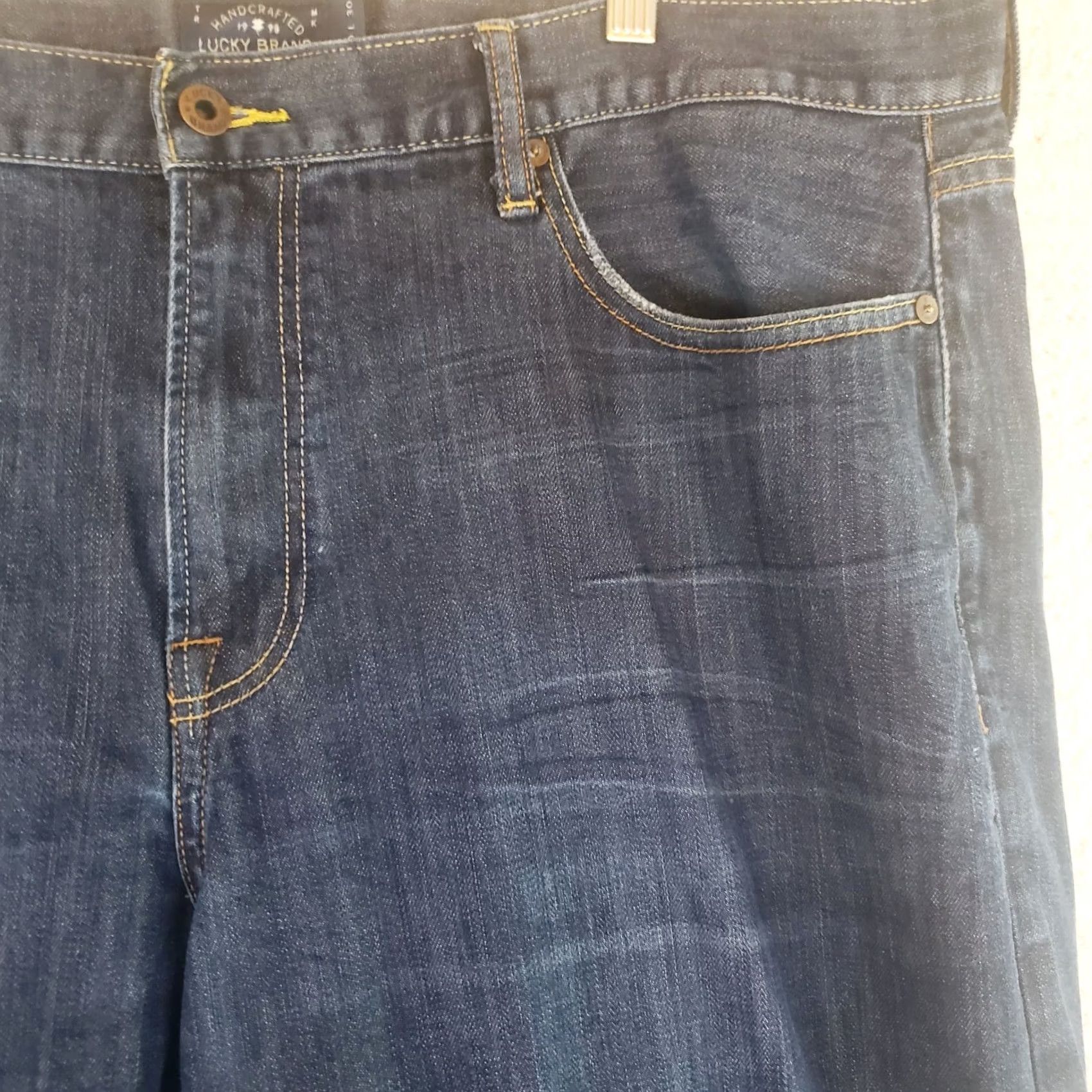 Lucky Brand Lucky Brand 363 Vintage Straight Jeans - Medium Wash - 40x25 - Denim Flex - Men Size US 40 / EU 56 - 5 Thumbnail