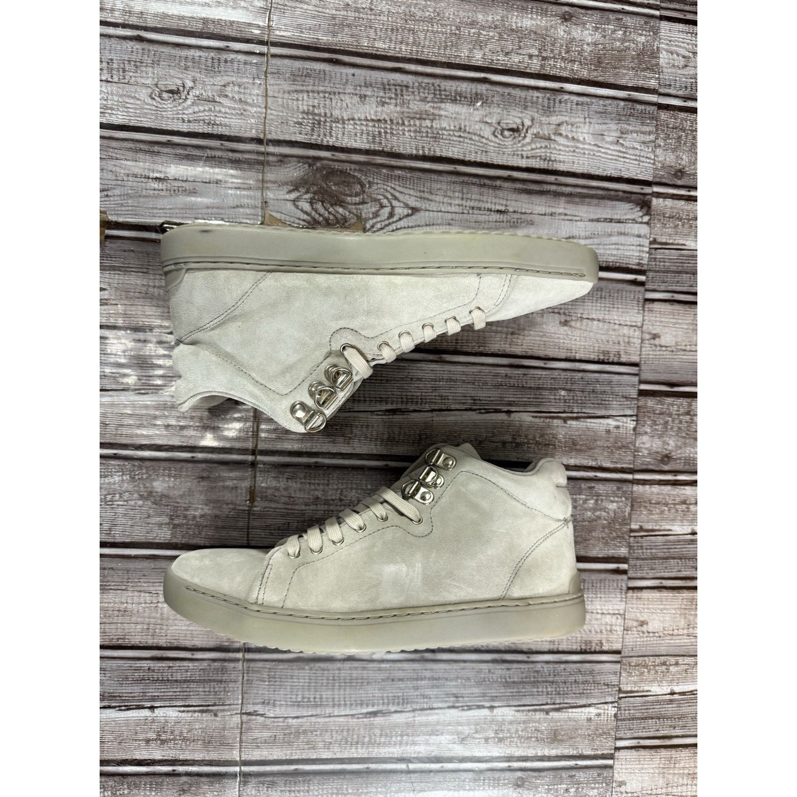 Rag & Bone Rag & Bone Kent High Top Suede Leather Sneakers Size 37 US Size US 7 / IT 37 - 4 Thumbnail