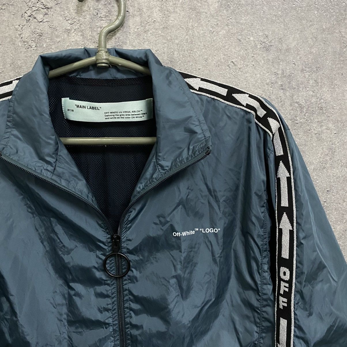 Off-White Off White Light Nylon Track Jacket Size US S / EU 44-46 / 1 - 5 Thumbnail