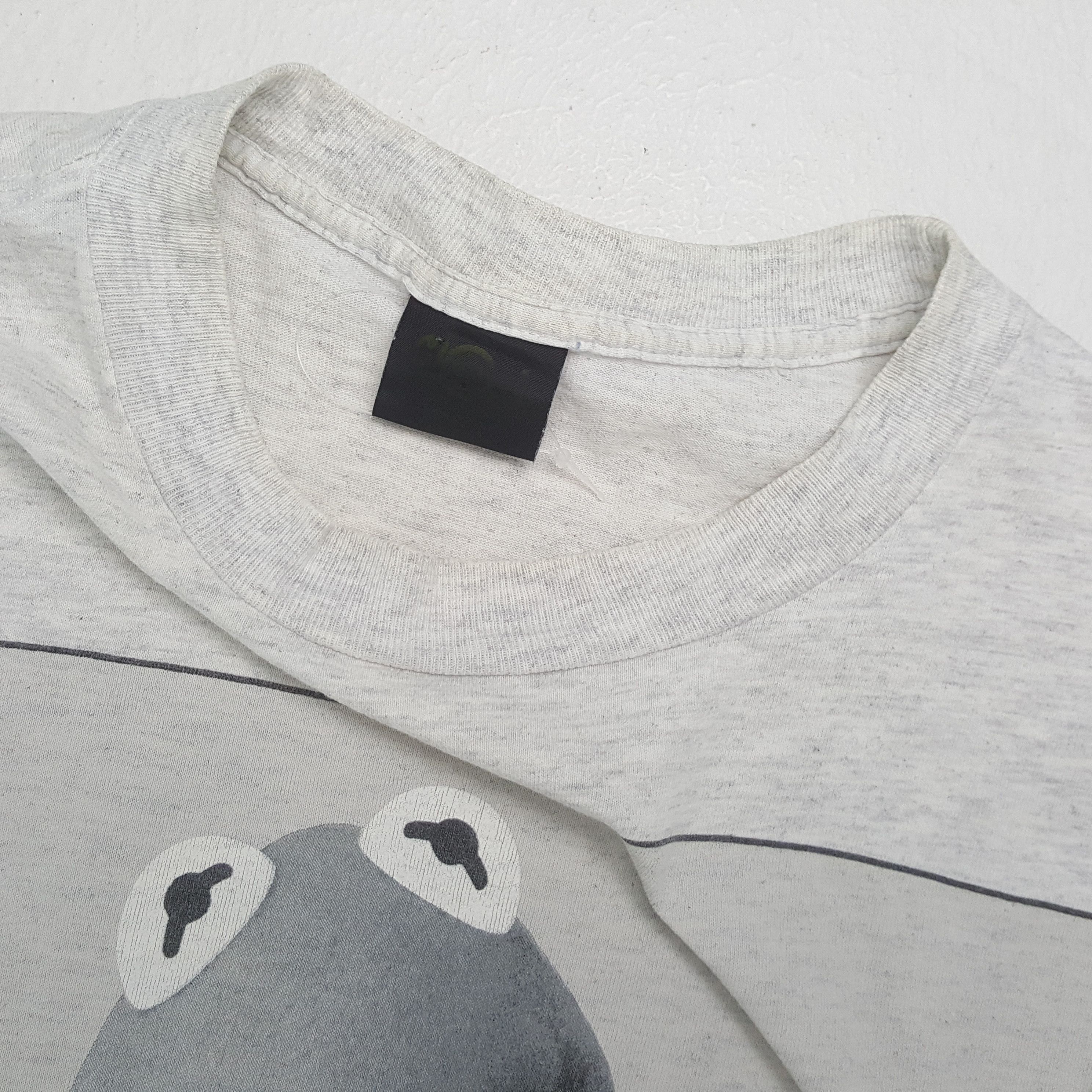 Vintage KERMIT CLEIN Parody CK Brand Streetwear Style Tshirt Size US L / EU 52-54 / 3 - 7 Thumbnail