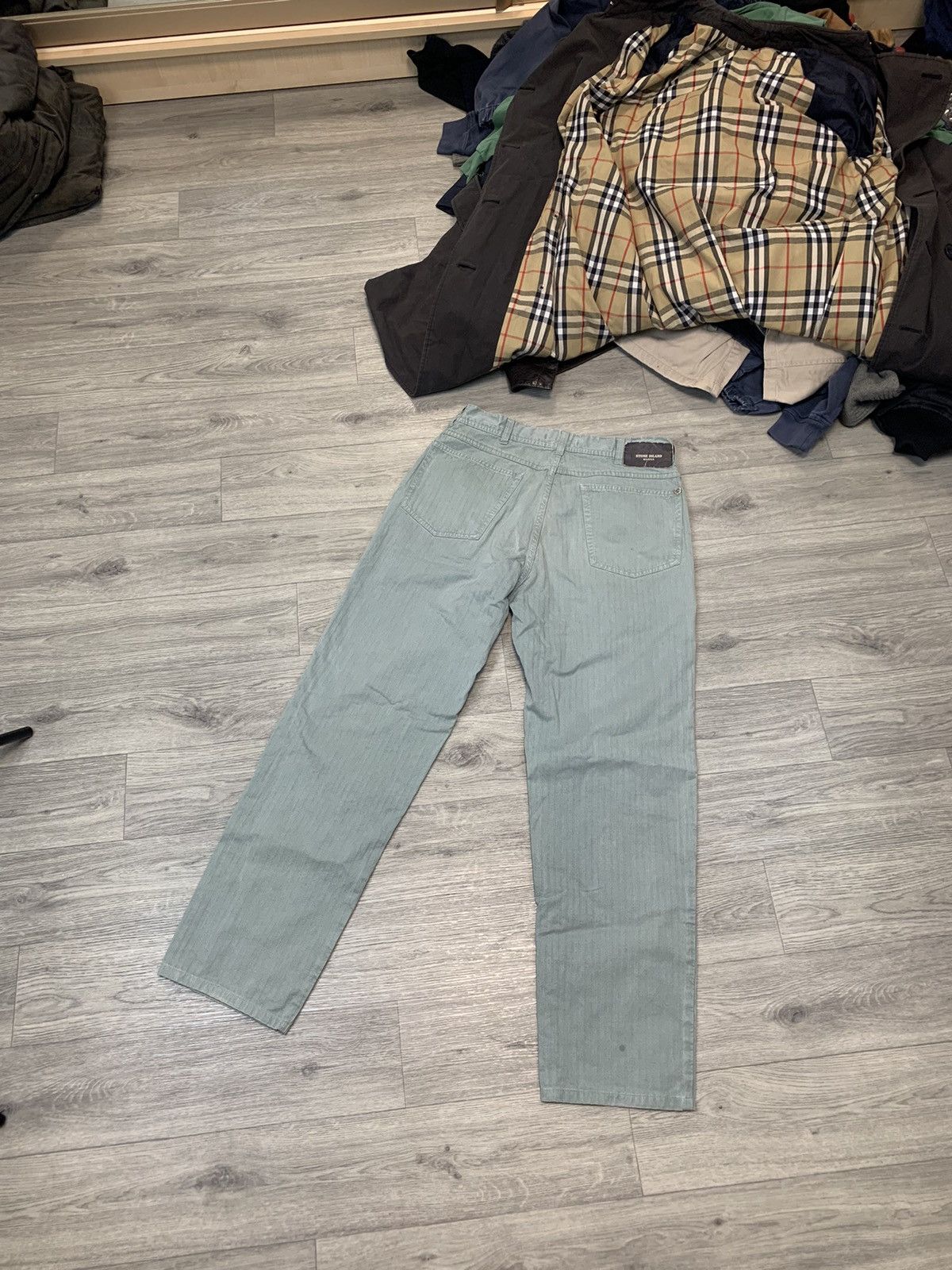 Stone Island × Vintage Stone Island Marina vintage pants Size US 30 / EU 46 - 4 Thumbnail