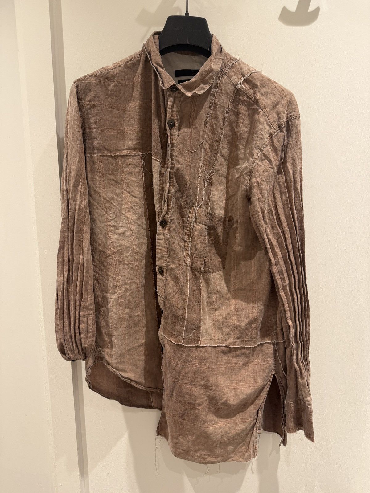Ziggy Chen AW20 Deconstructed Shirt