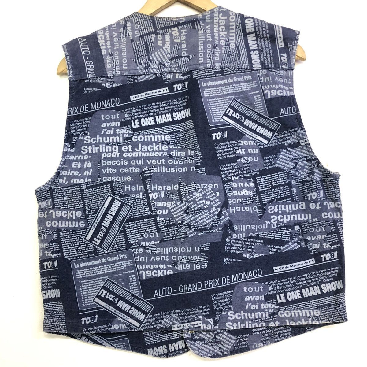 Japanese Brand Workers Japanese Brand Fullprint Design Multipocket Vest Size US XL / EU 56 / 4 - 8 Thumbnail