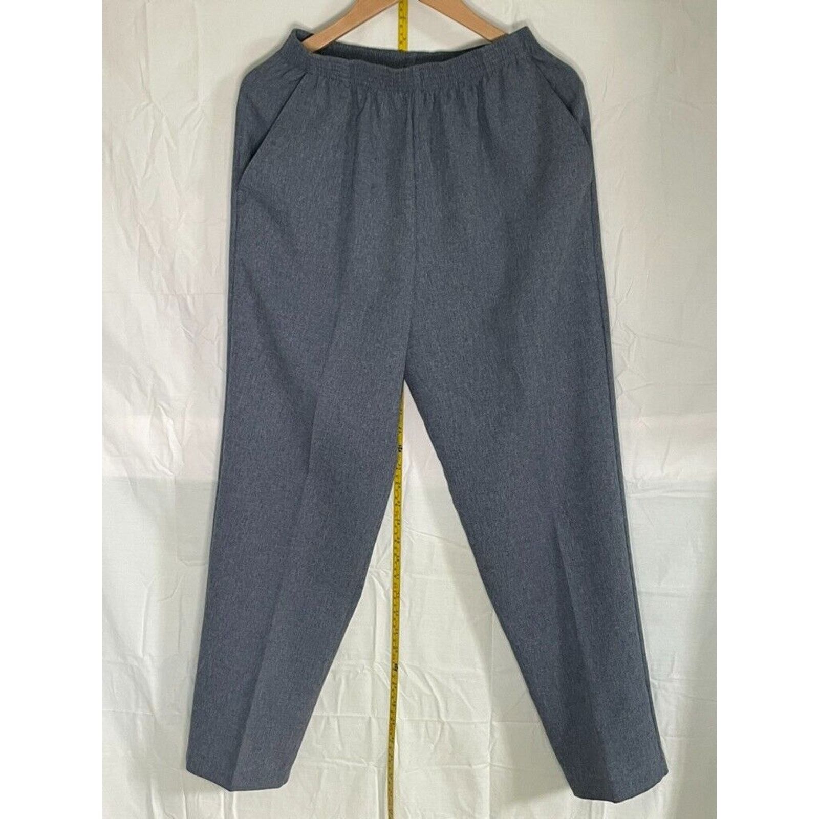 Other Bobbie Brooks Womens Gray Polyester Pants Elastic Waist Size 32" / US 10 / IT 46 - 1 Thumbnail