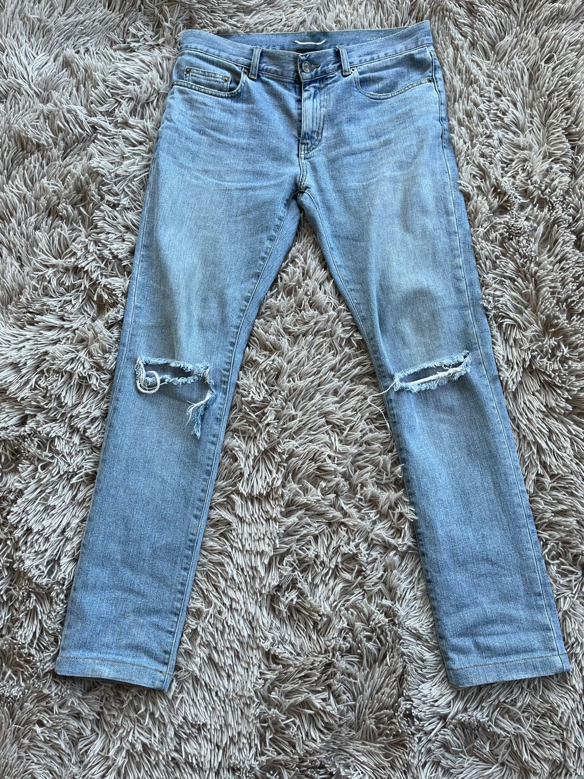 Saint Laurent Paris Saint Laurent Paris Hedi Jeans Size US 31 - 1 Thumbnail
